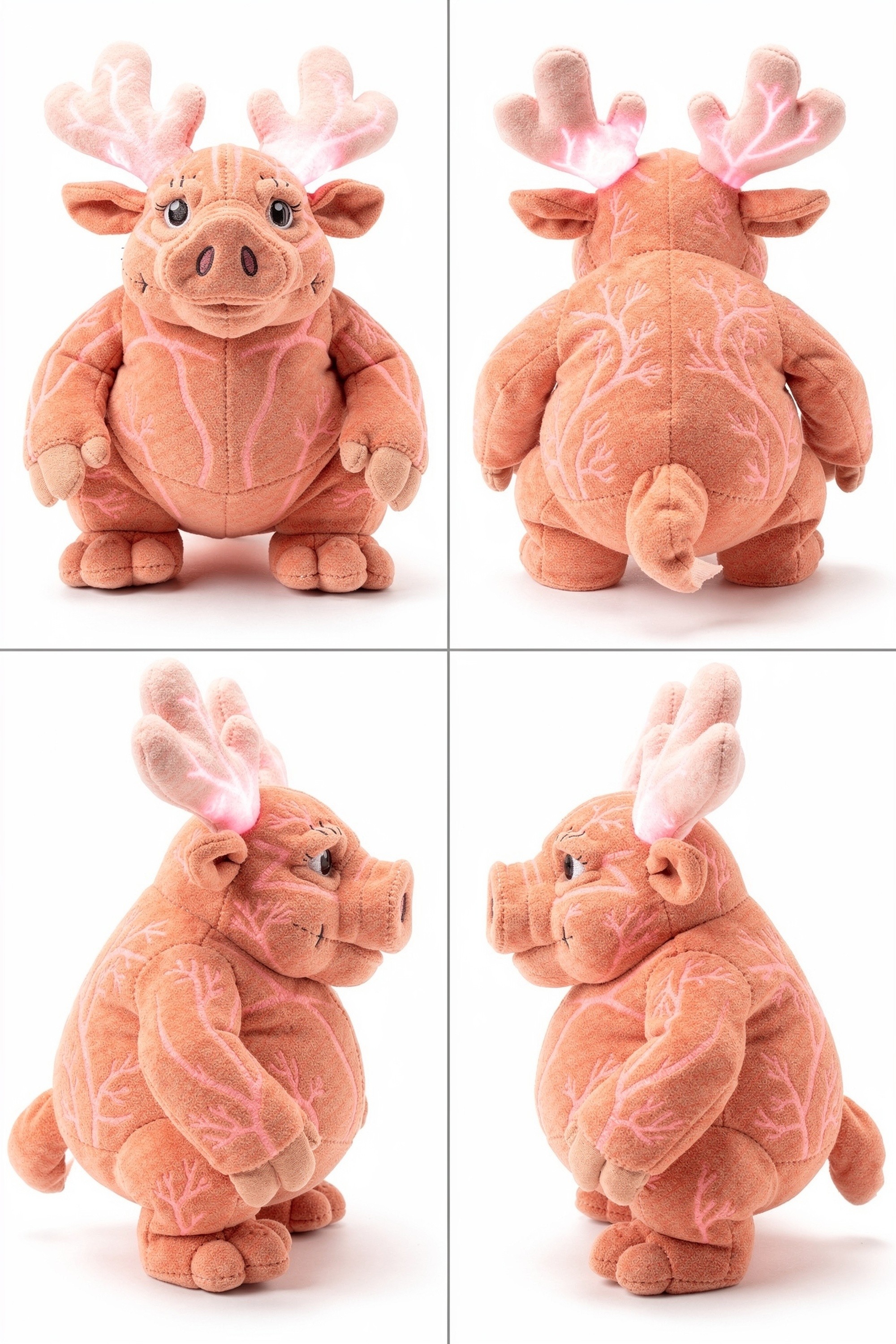 Membrane Swineherd - Adorable plush monster illustration