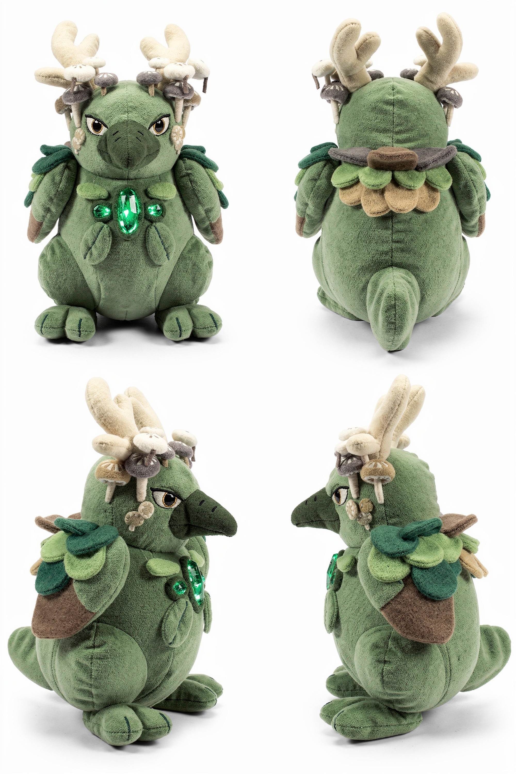 Myconox - Adorable plush monster illustration