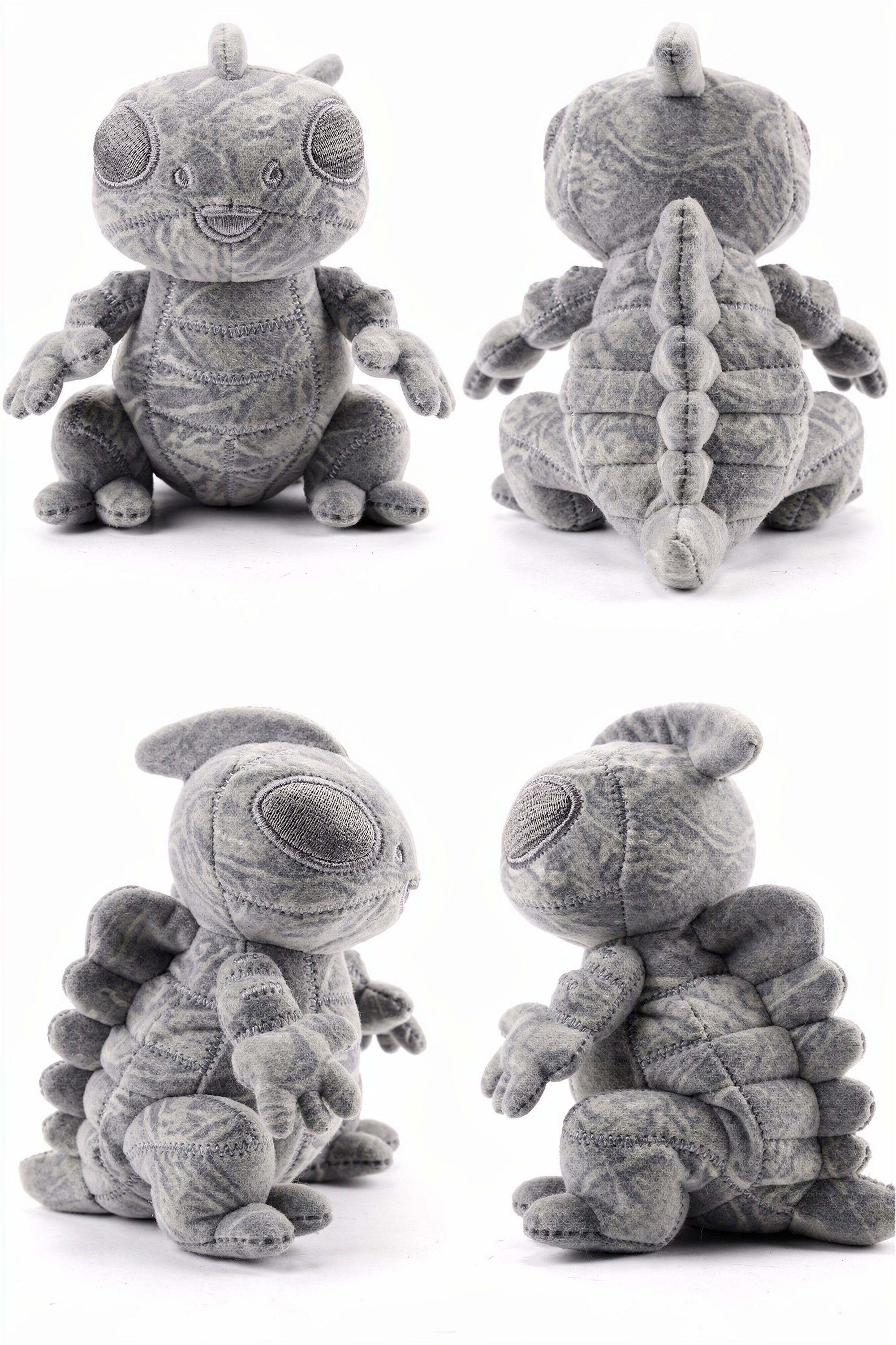 Necrion Skitter - Adorable plush monster illustration