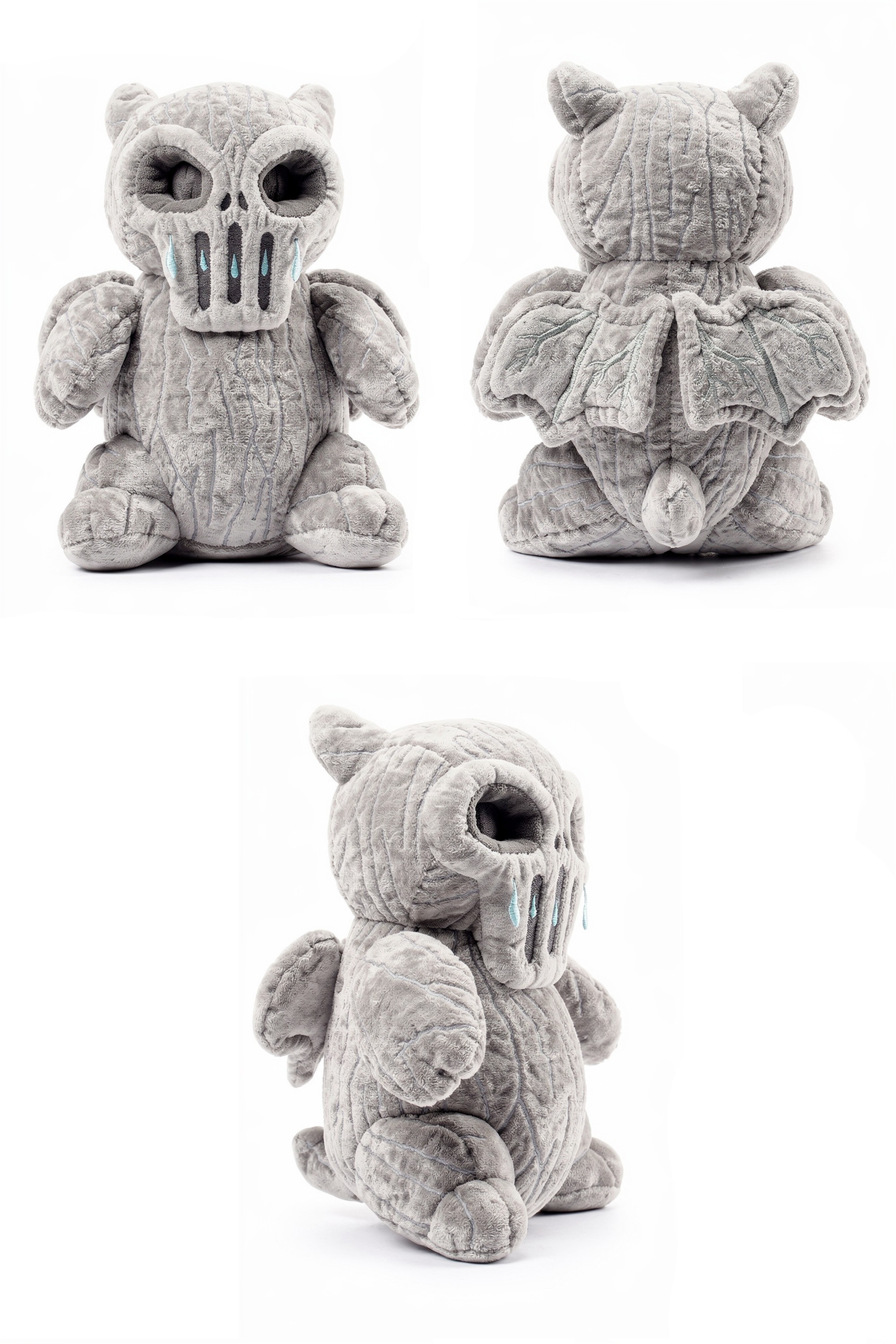 Ossein Glider 1 - Adorable plush monster illustration