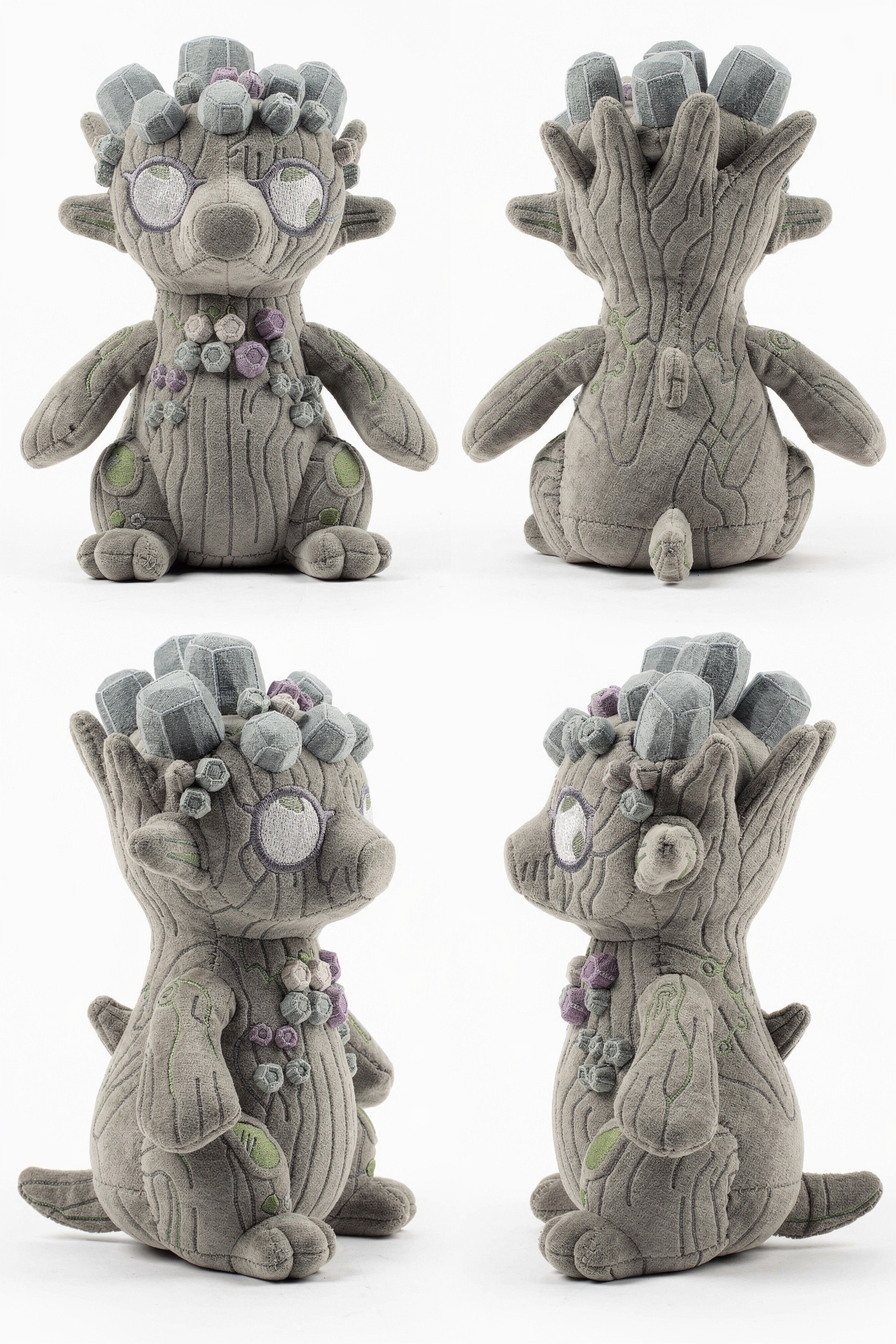 Ossein Sovereign - Adorable plush monster illustration