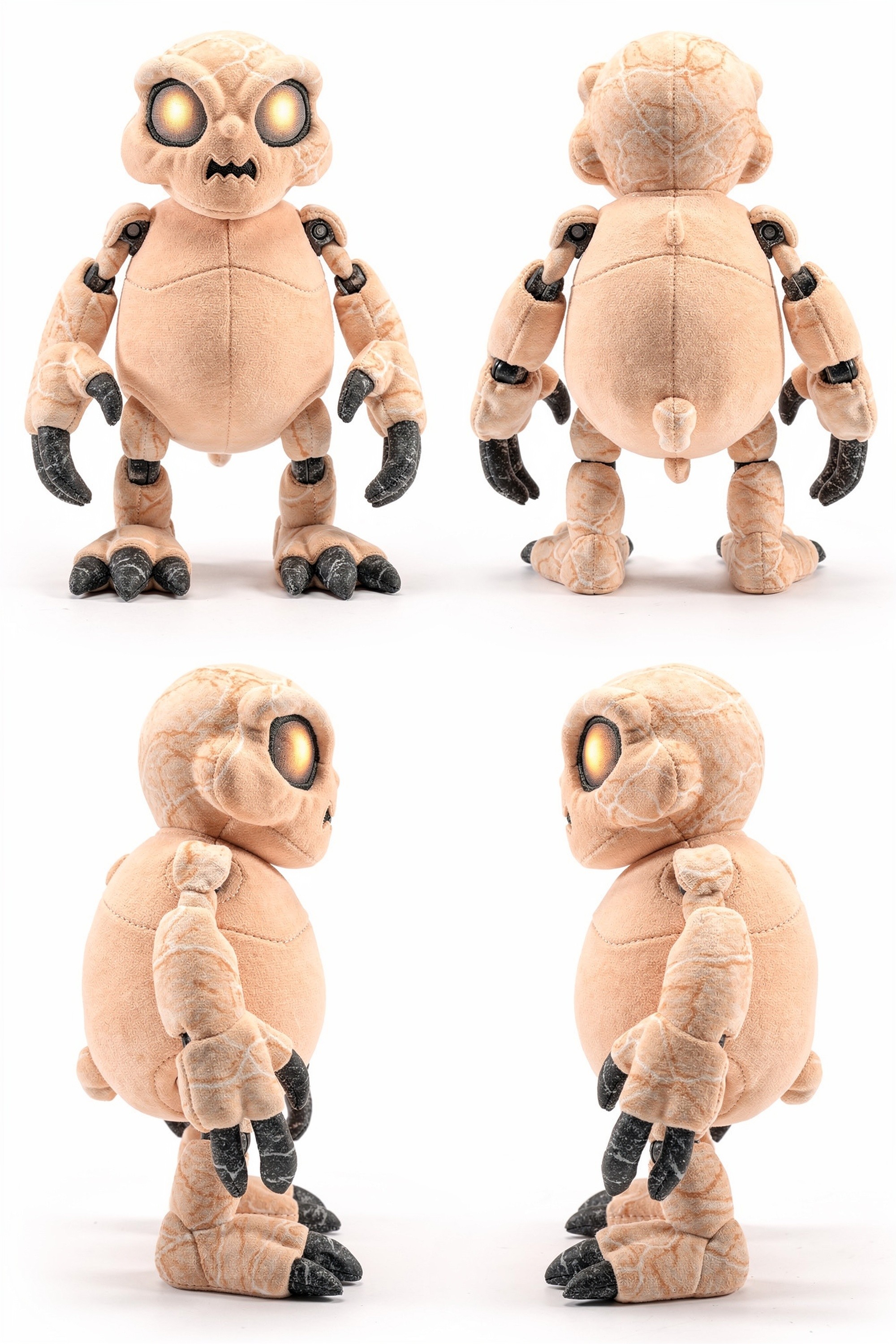 Ossein Specter - Adorable plush monster illustration