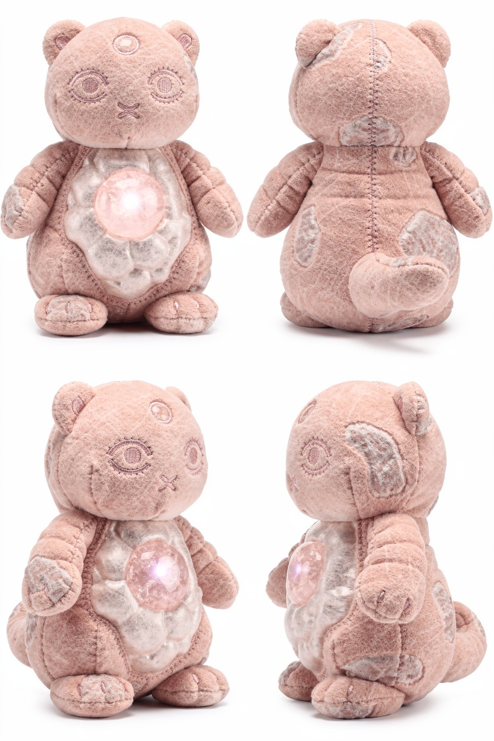 Ossein Specter 1 - Adorable plush monster illustration