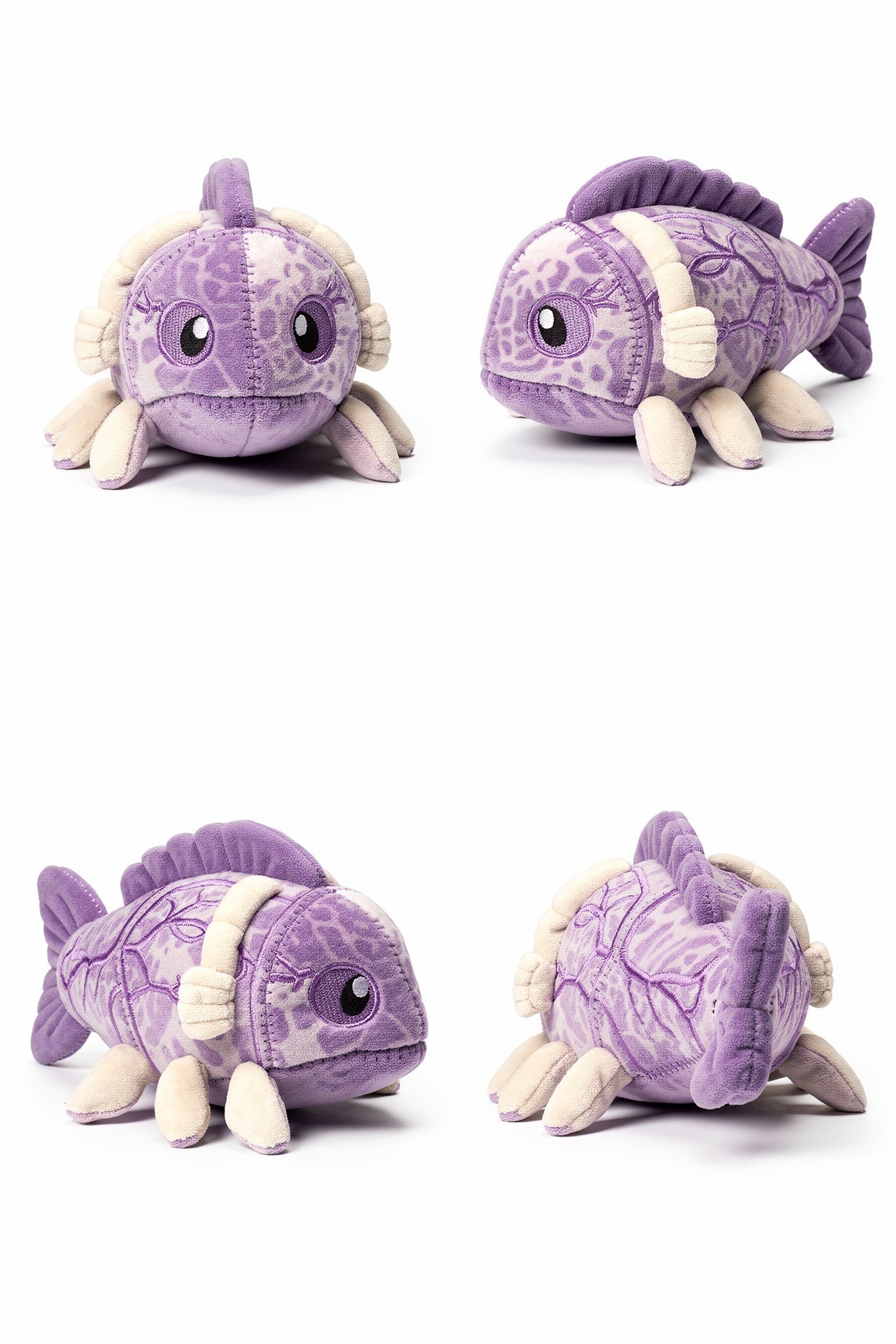 Ossein Sprawl - Adorable plush monster illustration