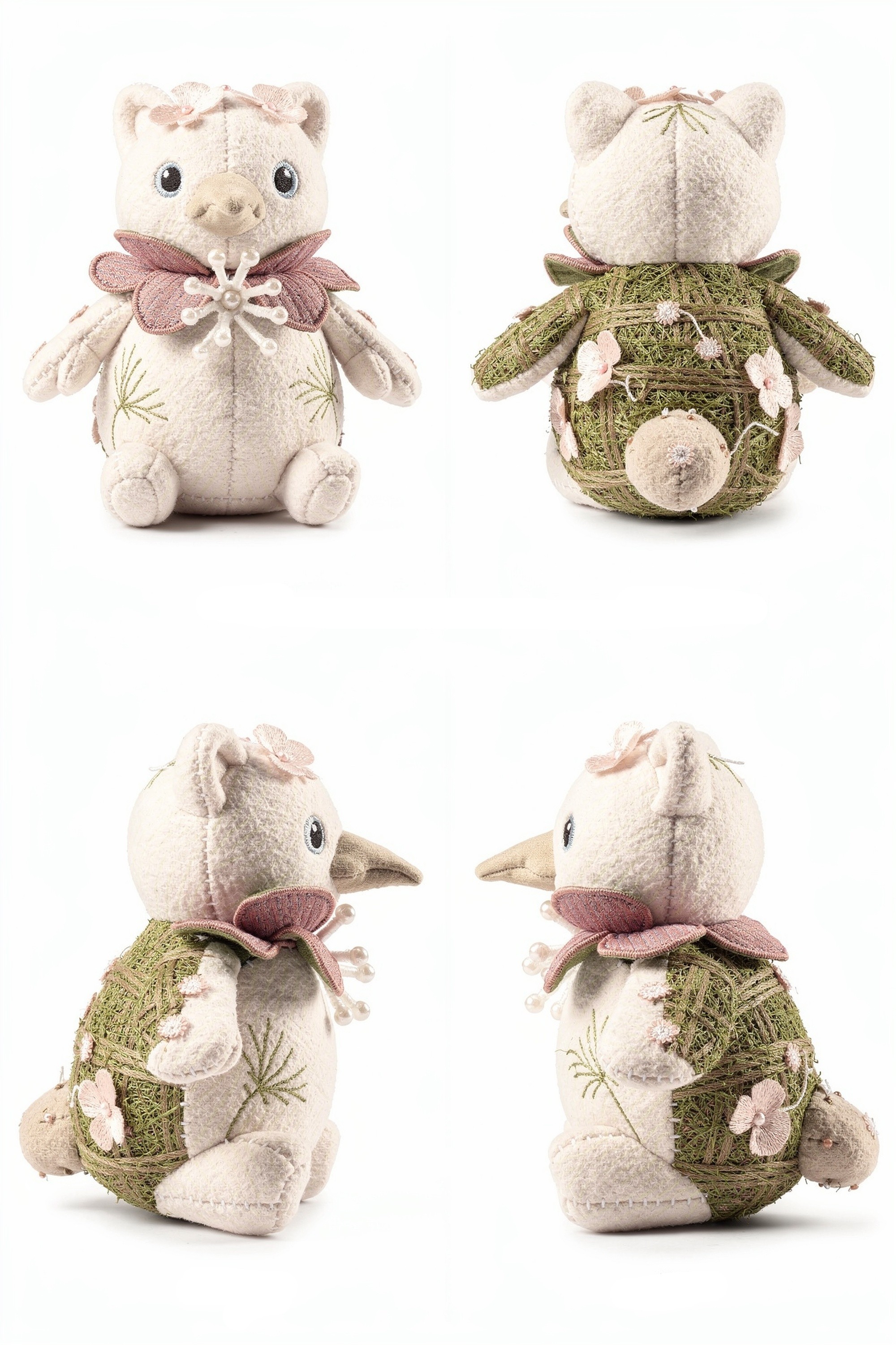 Phantom Bloom - Adorable plush monster illustration