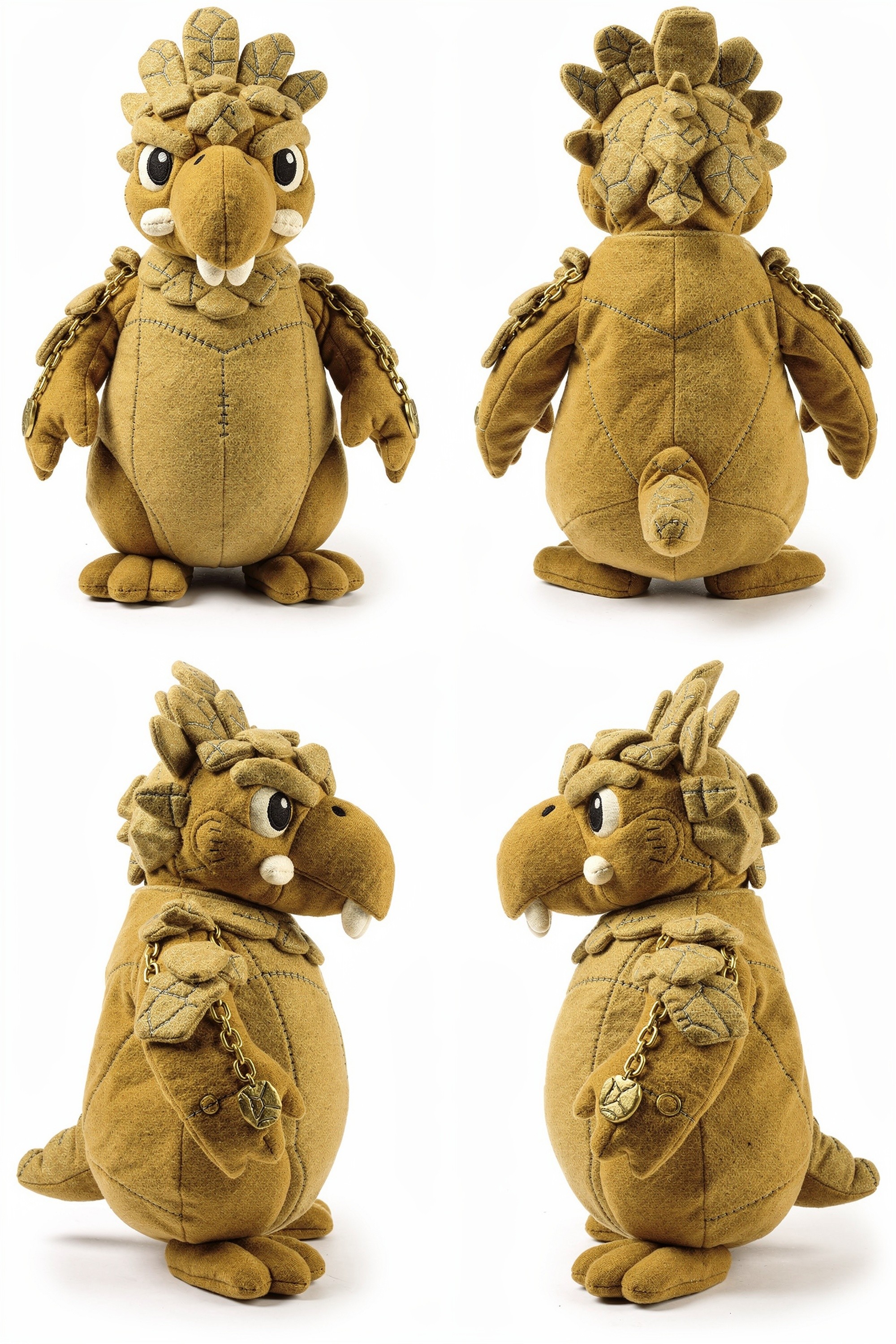 Phantom Shriek - Adorable plush monster illustration
