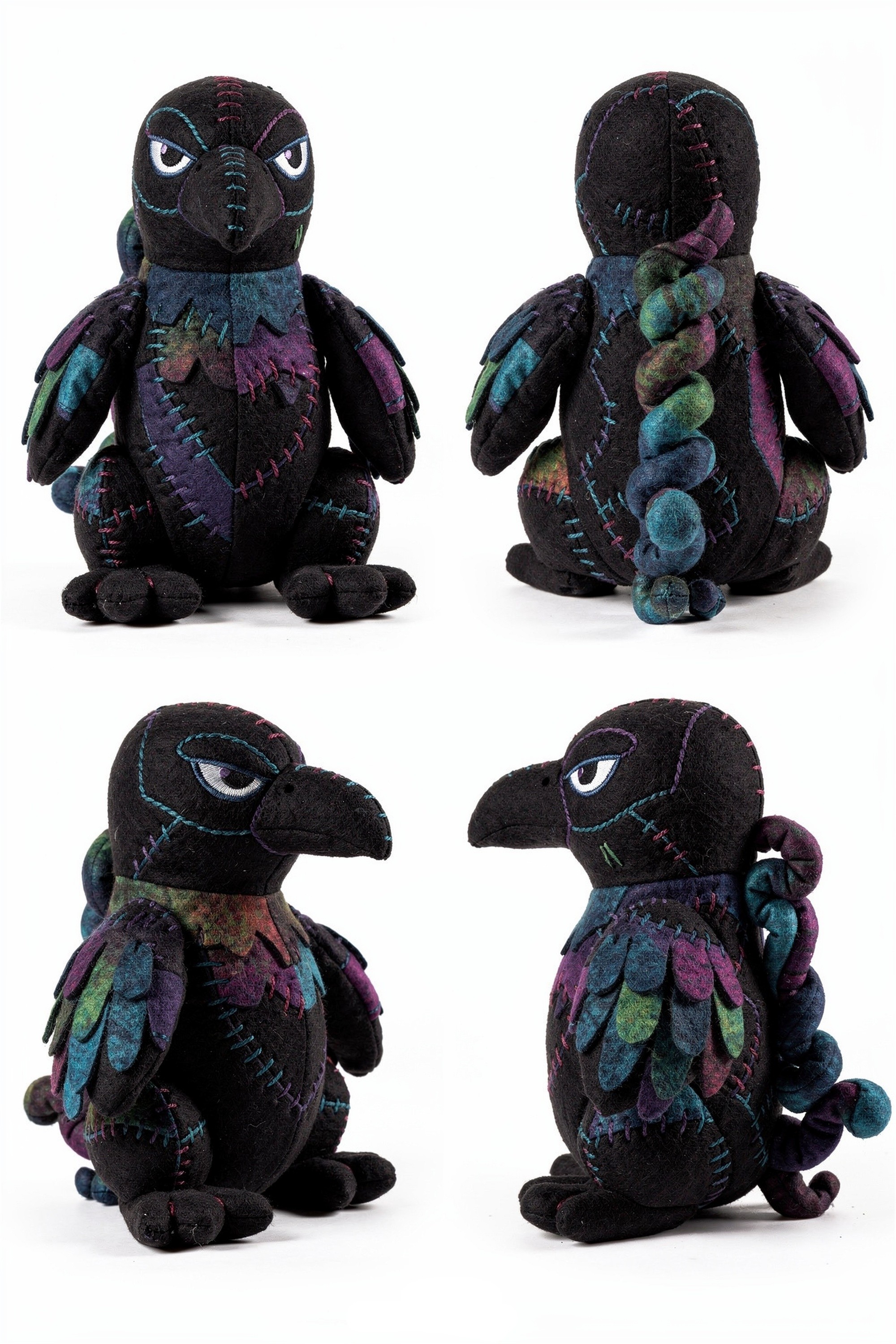 Ravenstitch - Adorable plush monster illustration