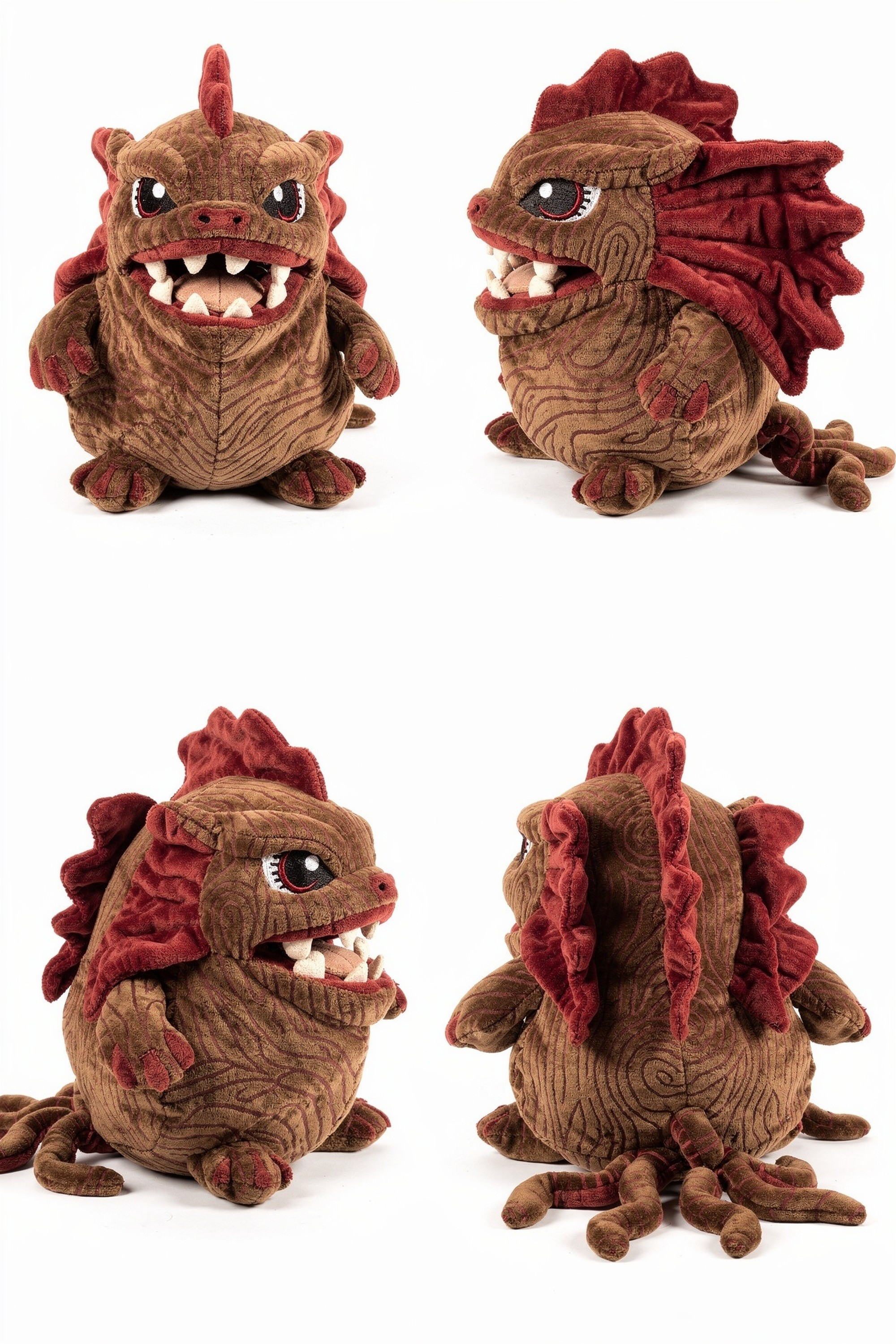 Rootfang Leviathan - Adorable plush monster illustration
