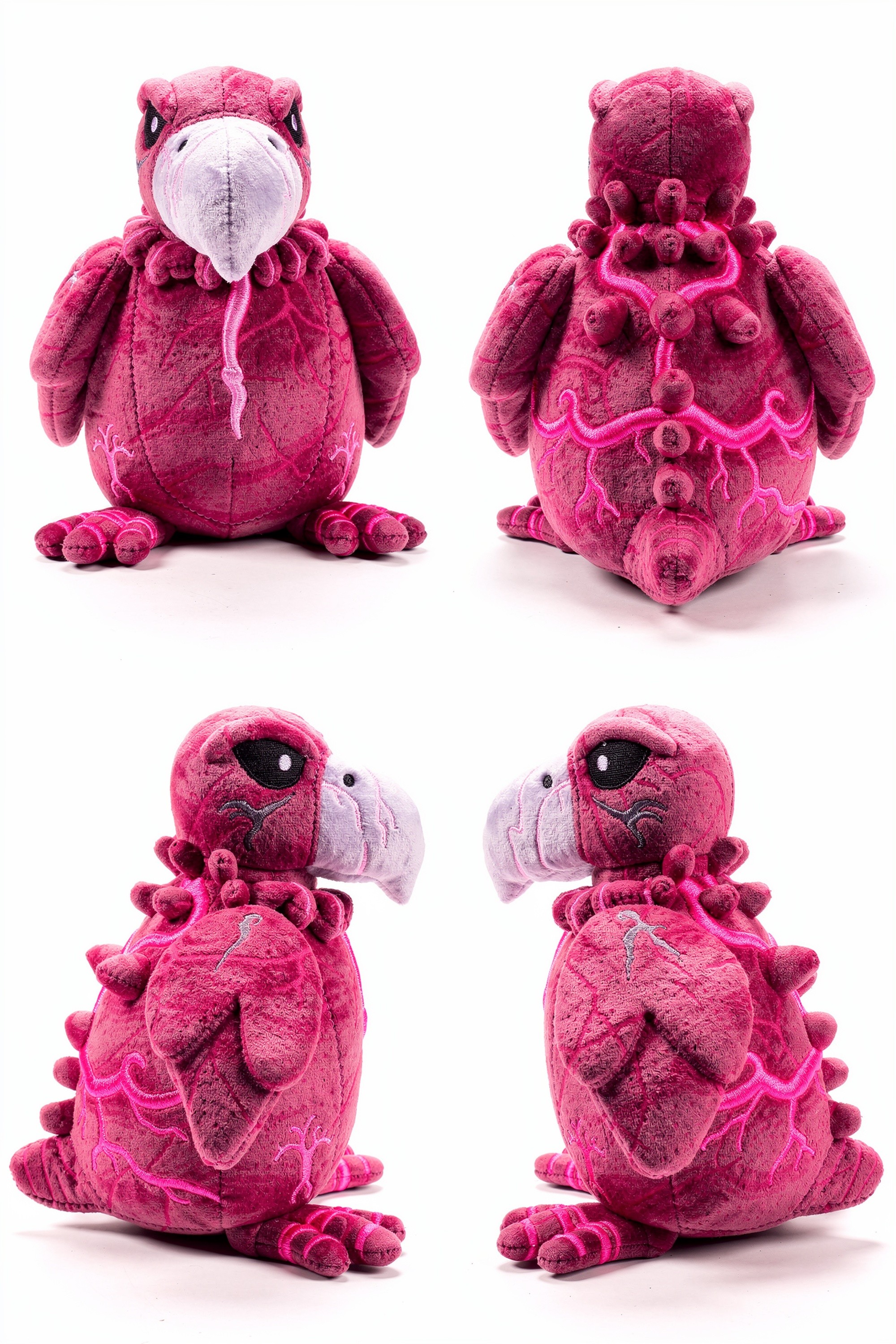 Rootwail Specter - Adorable plush monster illustration