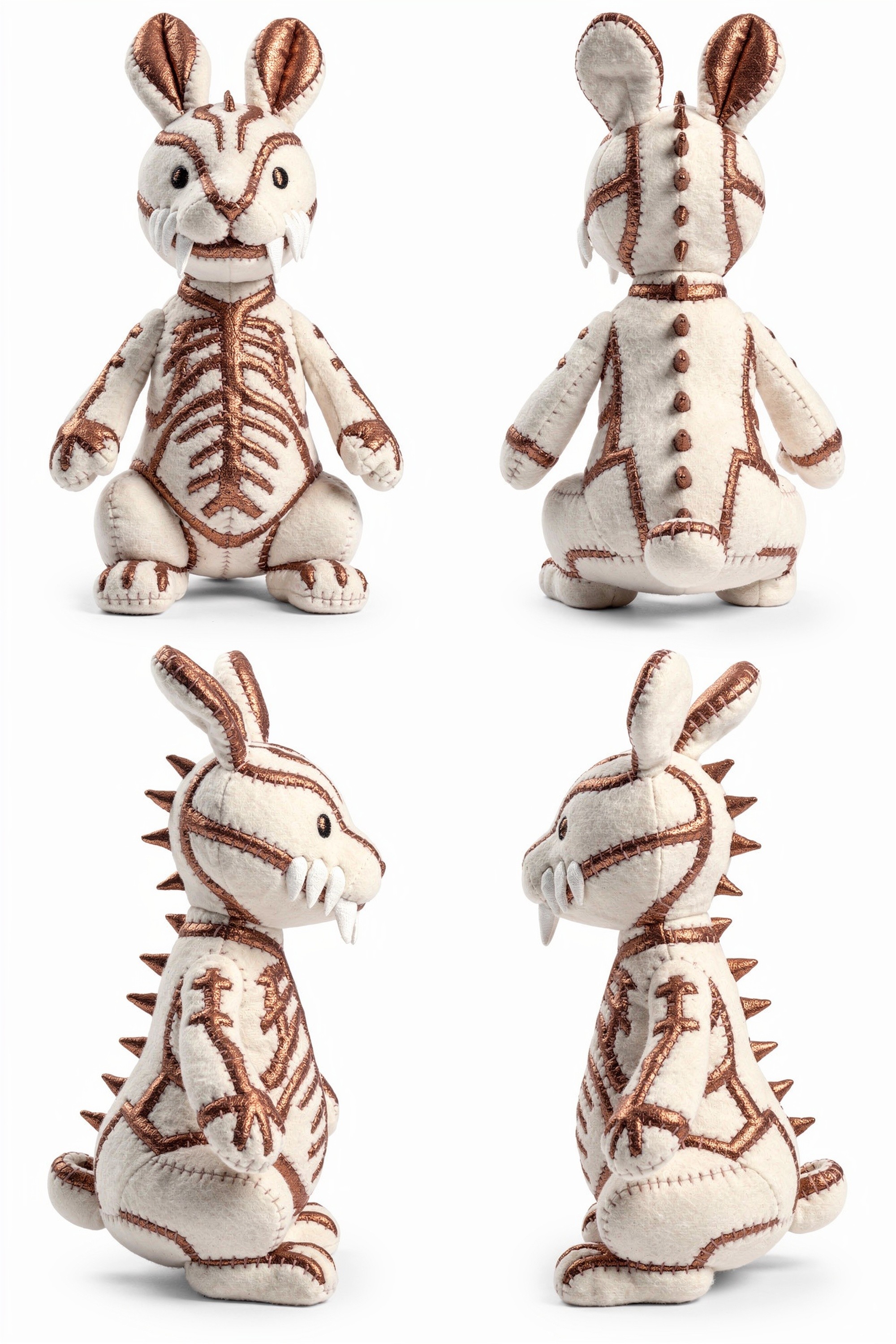 Rust Hollow - Adorable plush monster illustration