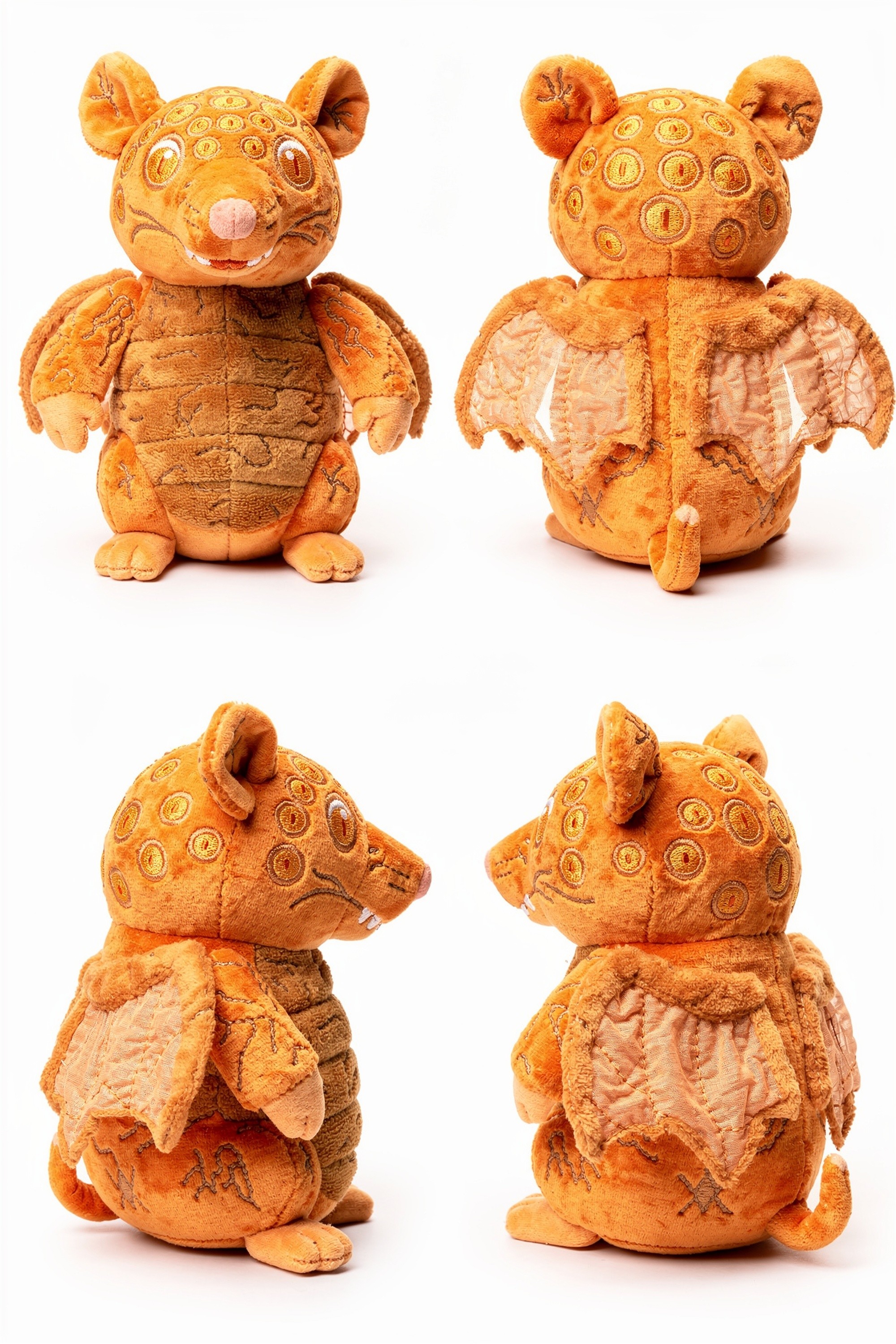 Sepulcher Glide - Adorable plush monster illustration