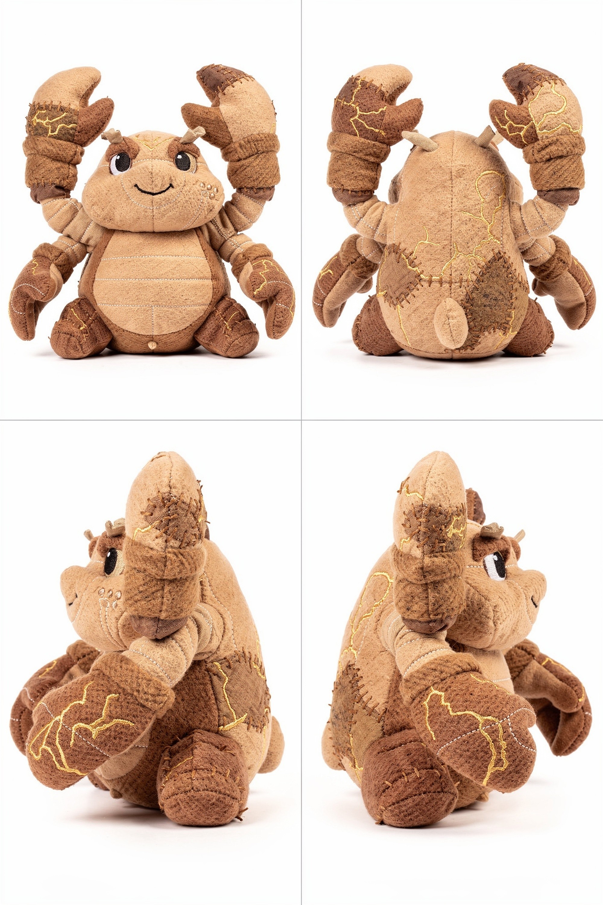 Sepulcher Scuttler - Adorable plush monster illustration