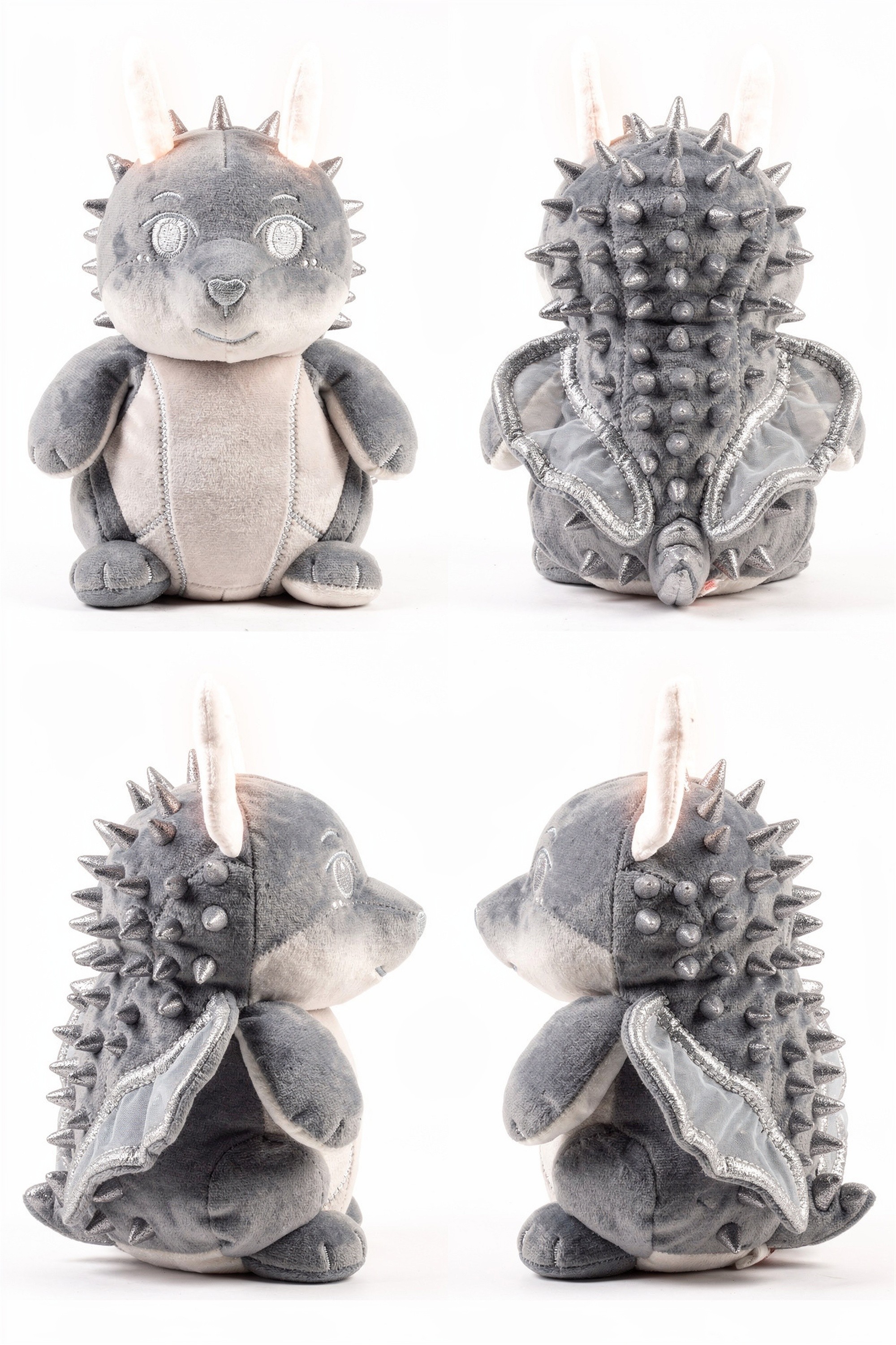 Seraph Urchin - Adorable plush monster illustration