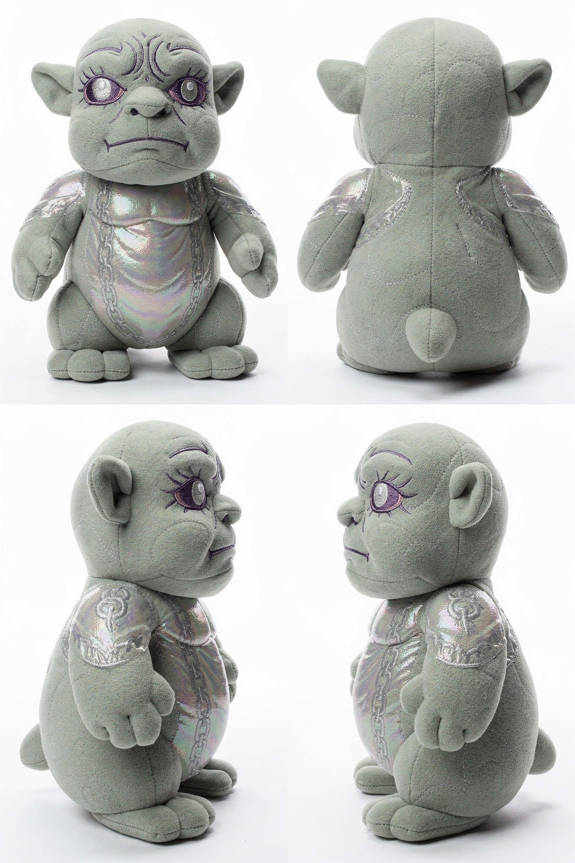 Seraphic Blight - Adorable plush monster illustration