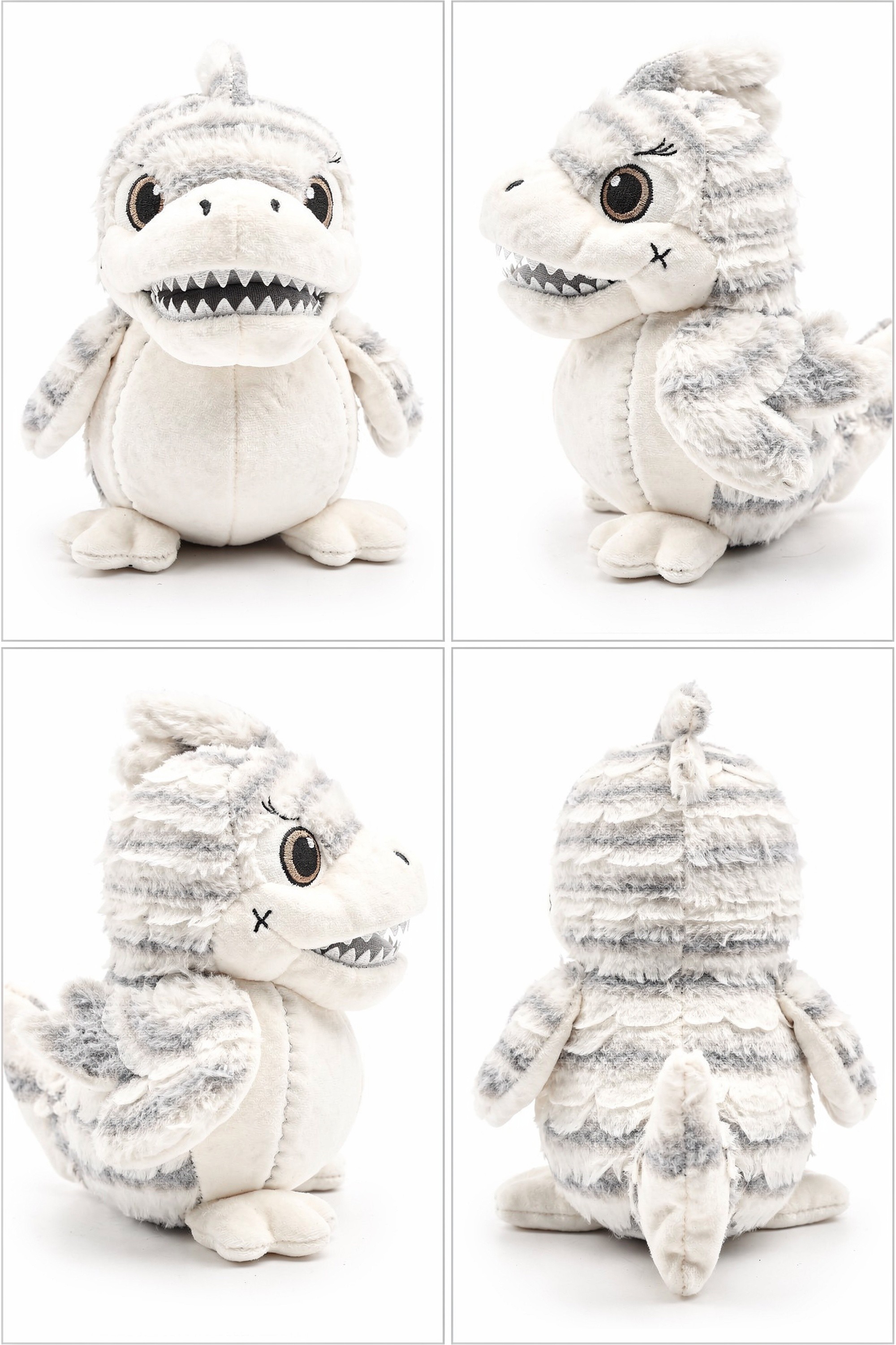 Shriek Maw - Adorable plush monster illustration