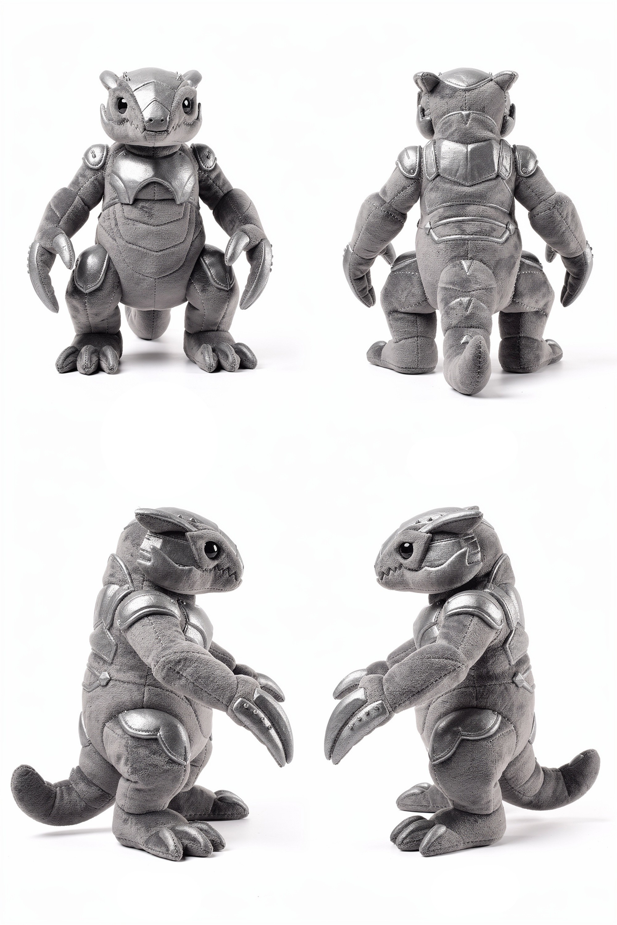 Silkblade Strider - Adorable plush monster illustration