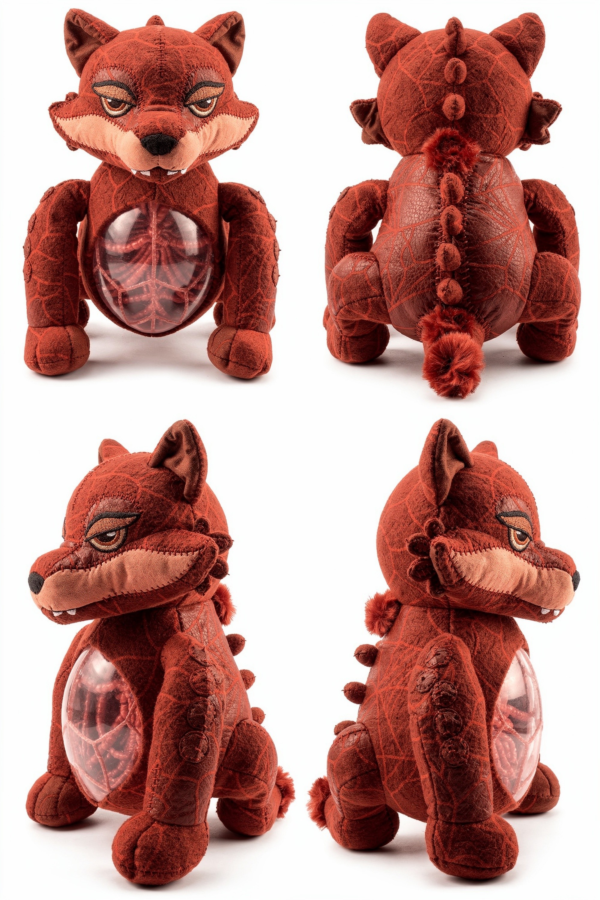 Sorrow Weaver - Adorable plush monster illustration