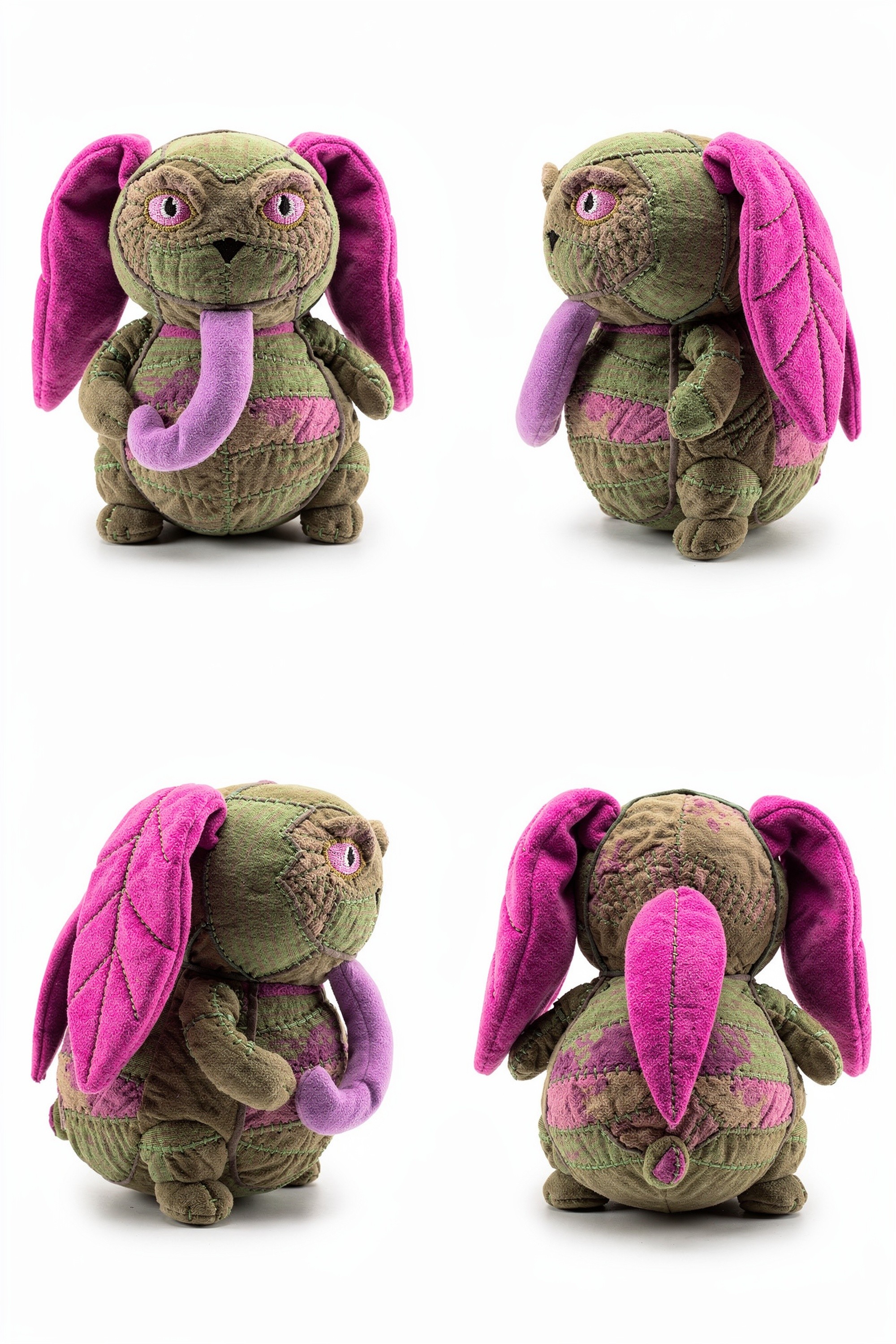 Sorrowmaw - Adorable plush monster illustration
