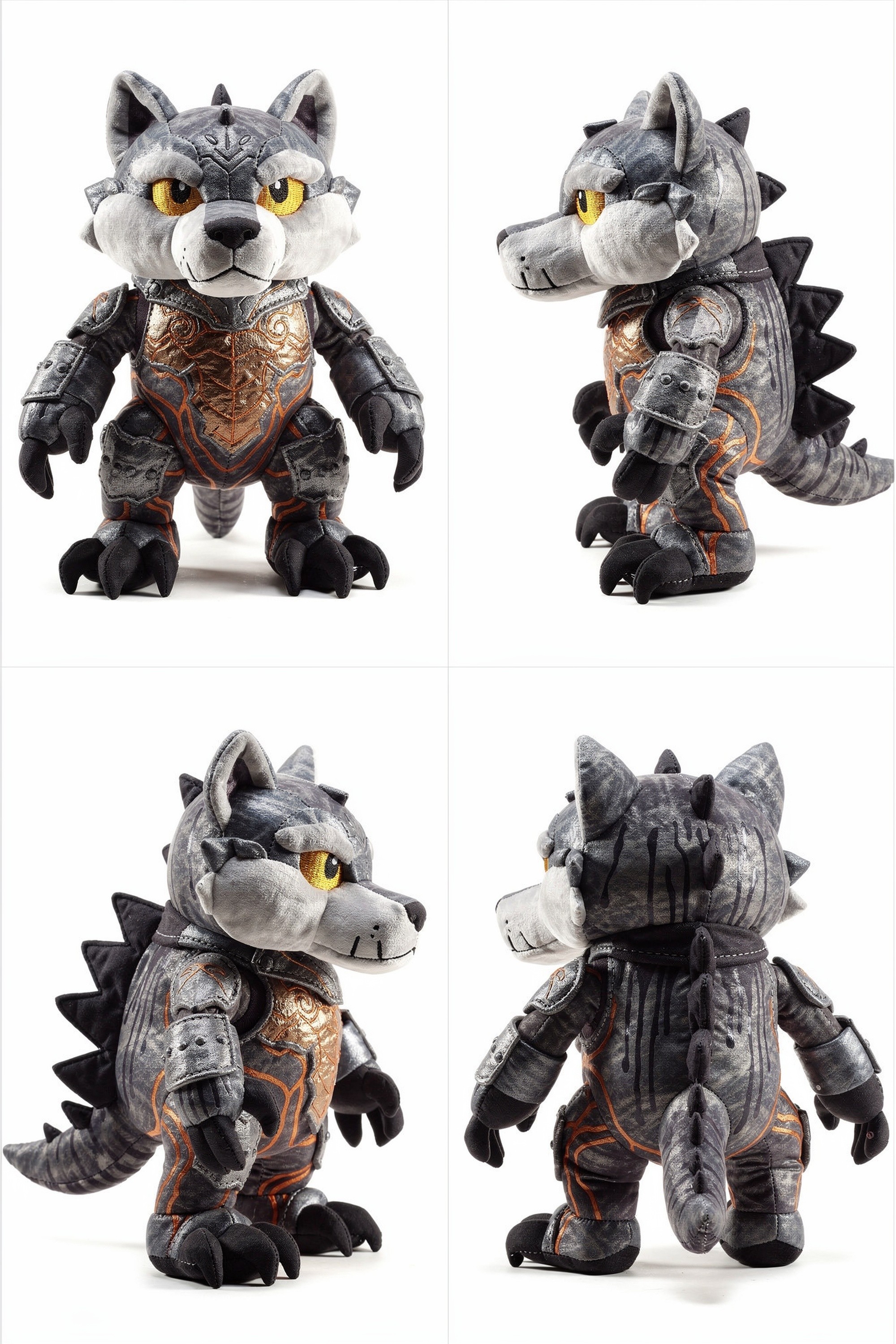 Sorrowmaw 2 - Adorable plush monster illustration