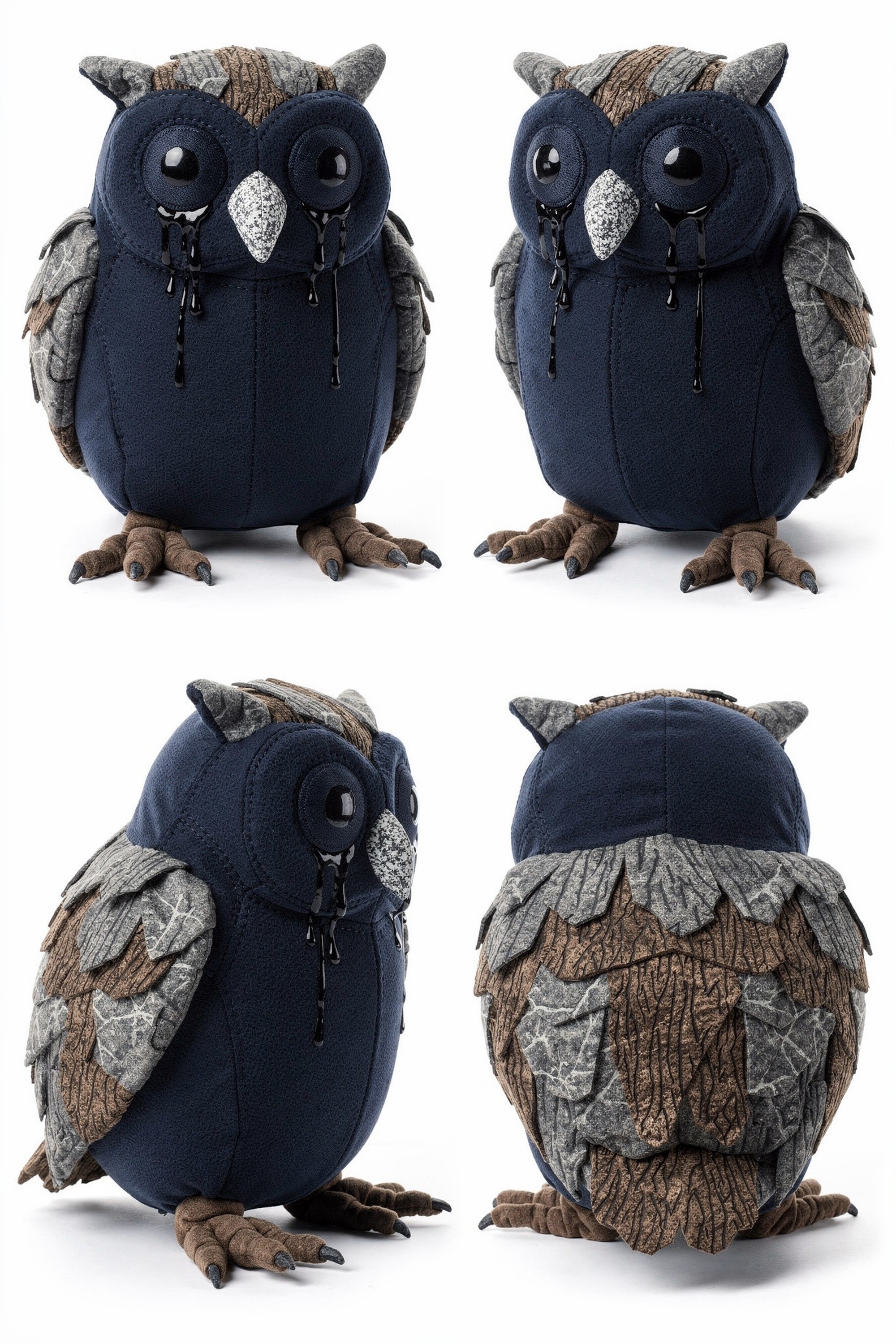 Sorrowveil Rootling - Adorable plush monster illustration