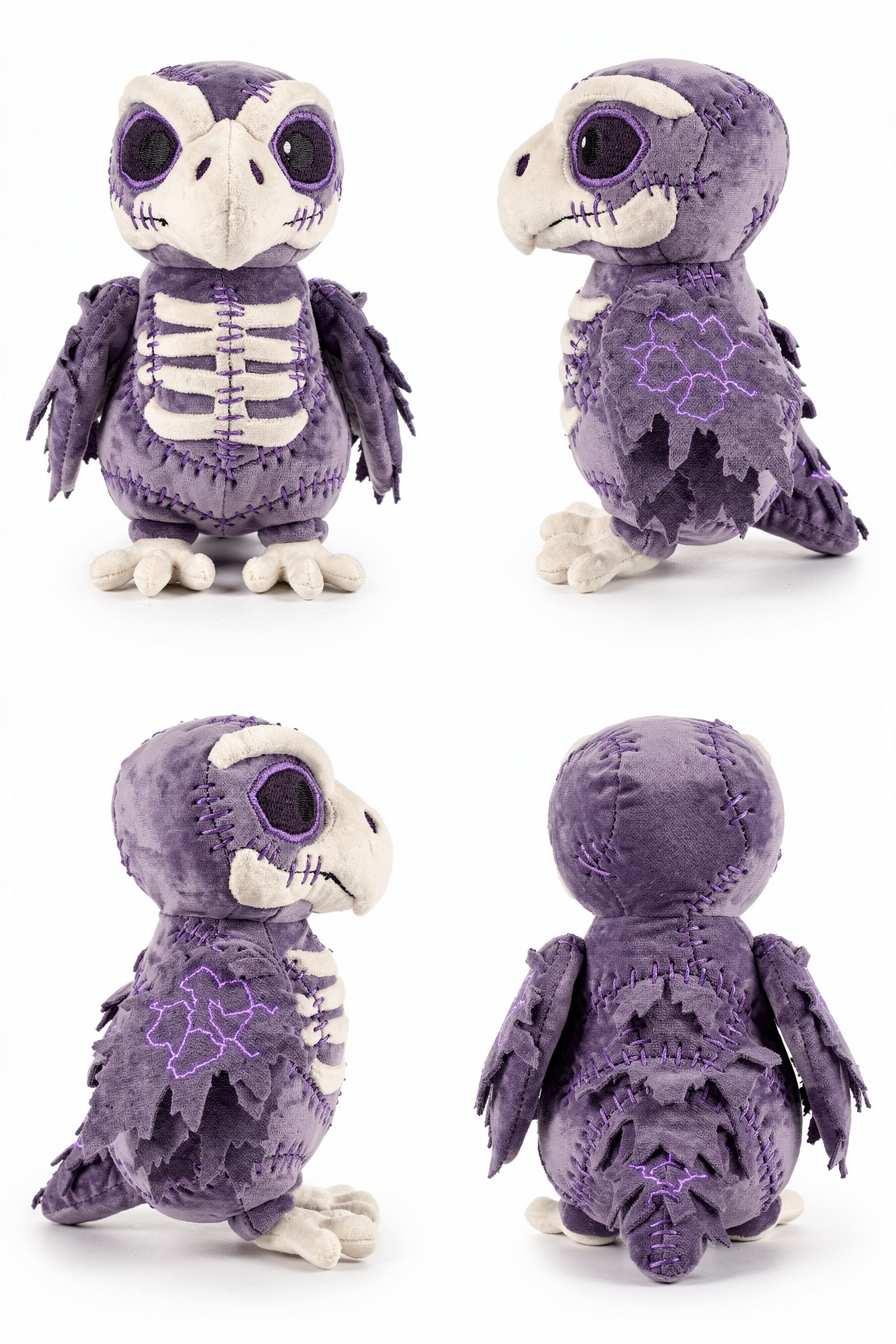 Sorrowwing Specter - Adorable plush monster illustration