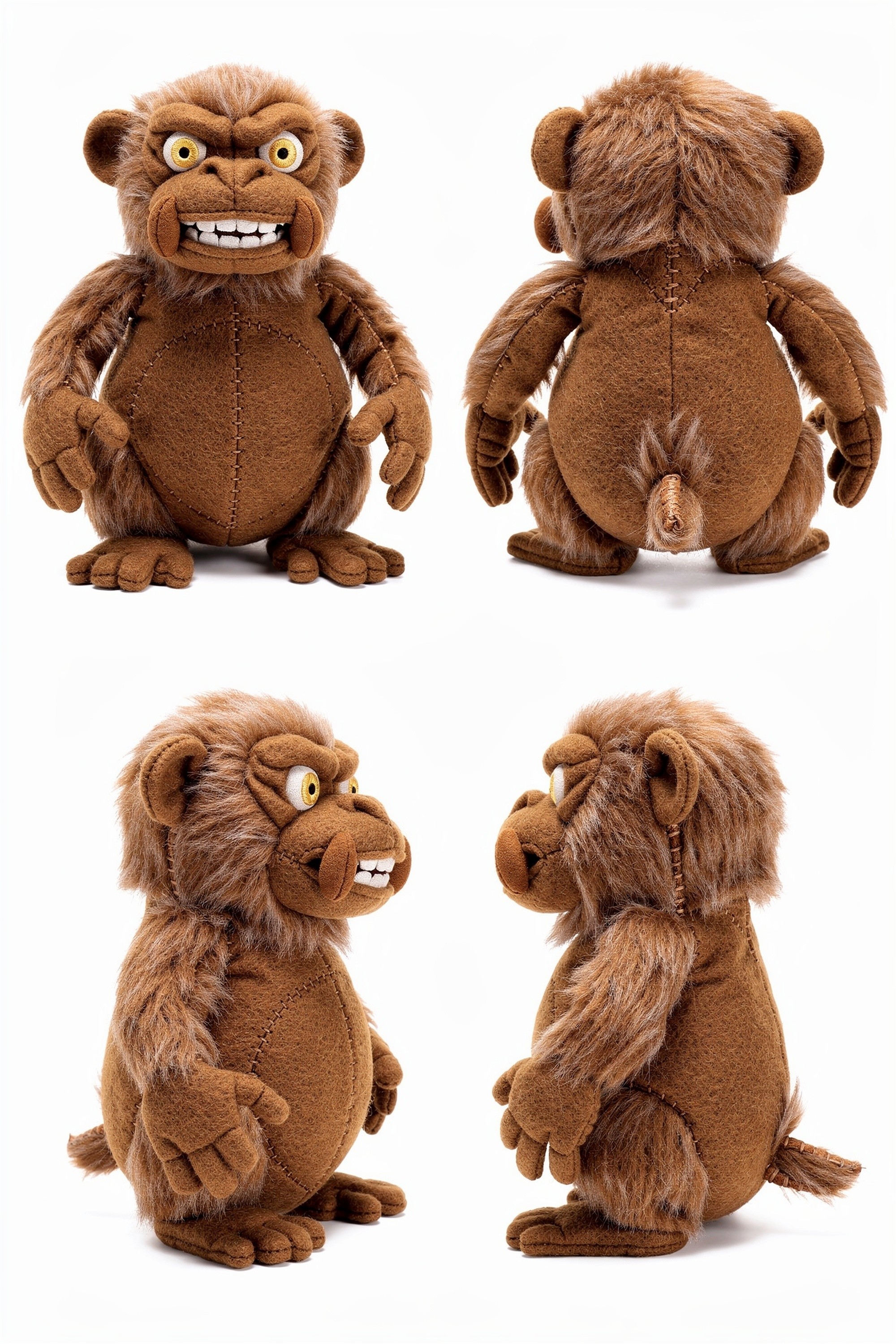 Specter Knuckler - Adorable plush monster illustration