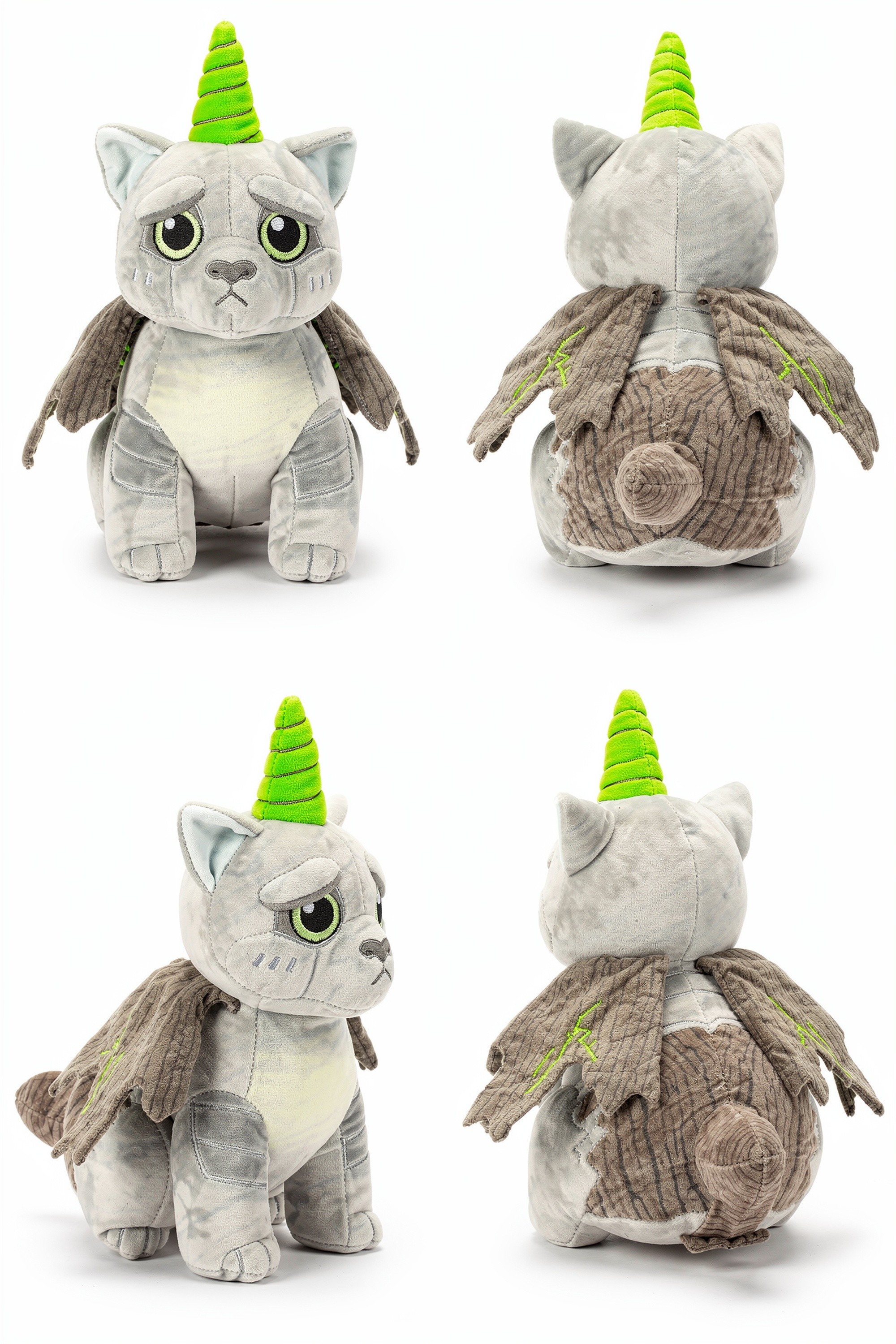Specter Talon - Adorable plush monster illustration