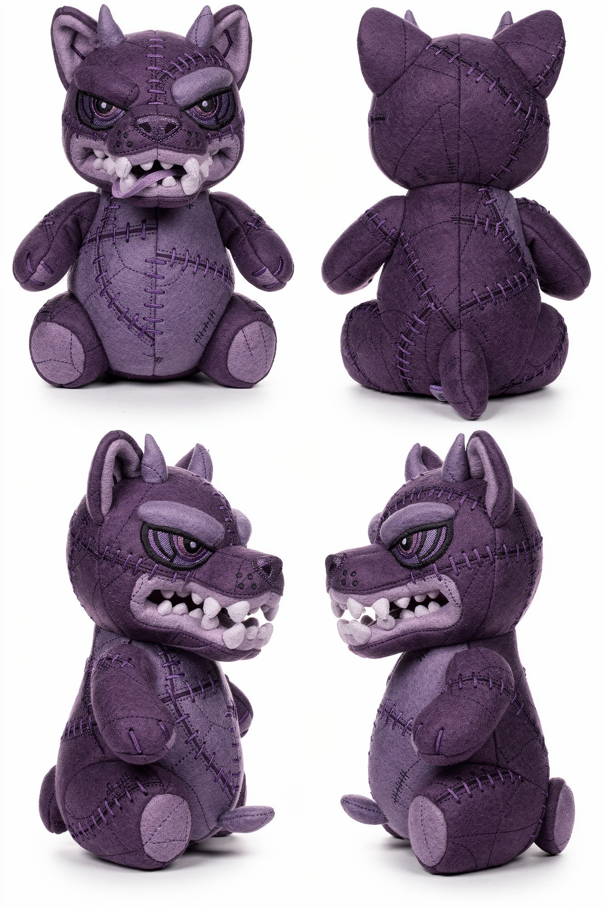 Stitch Ravager - Adorable plush monster illustration