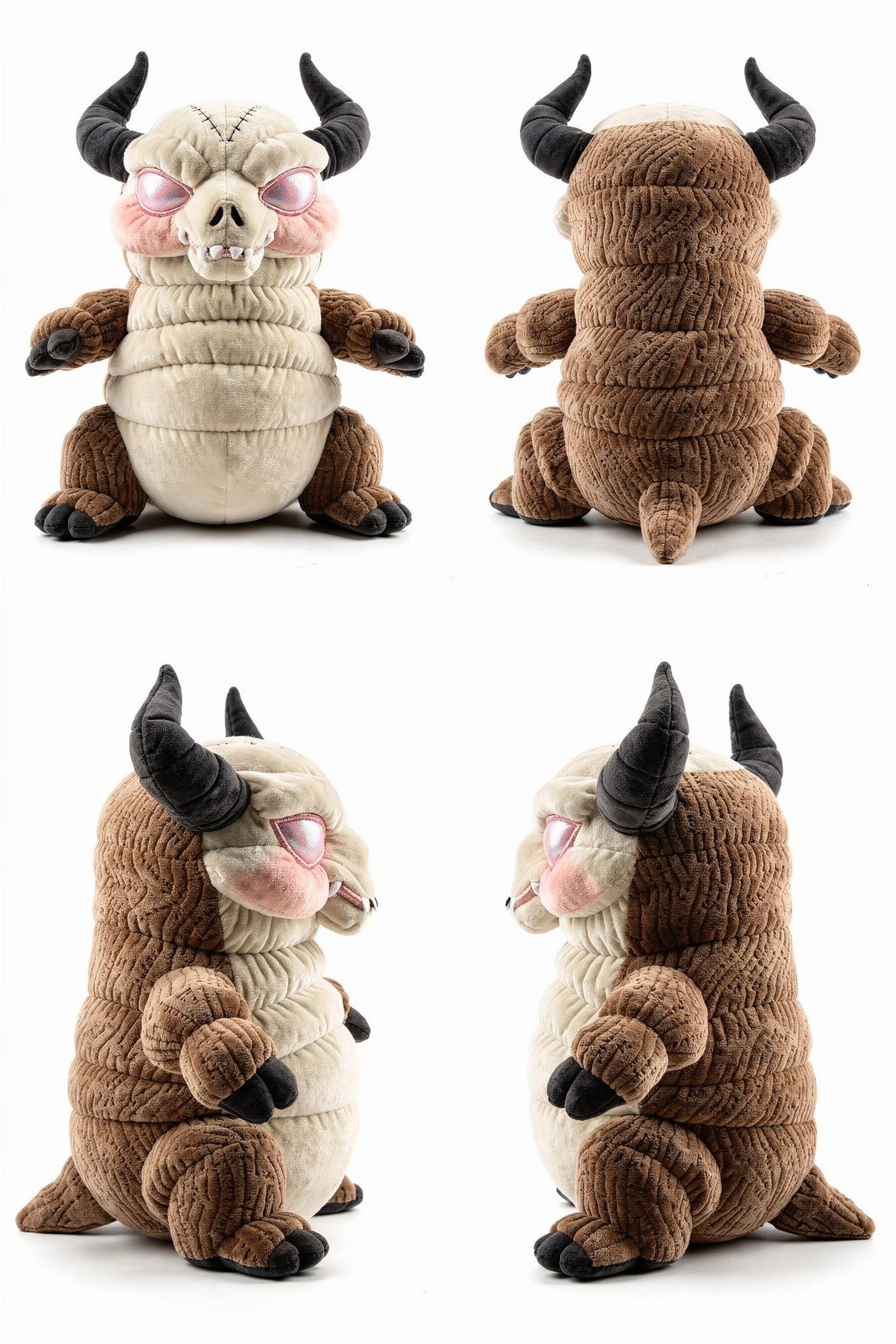 Thornlech Sovereign - Adorable plush monster illustration