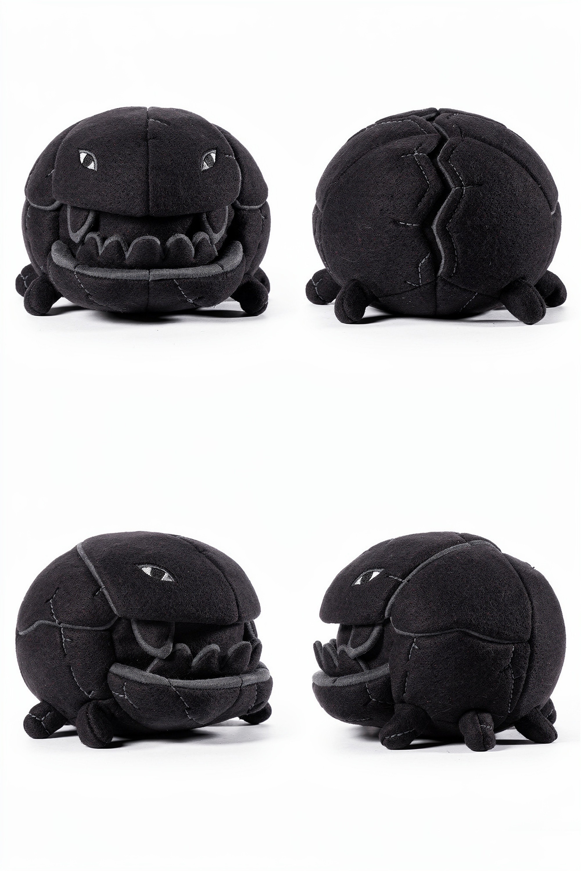 Thornmaw Glutton - Adorable plush monster illustration