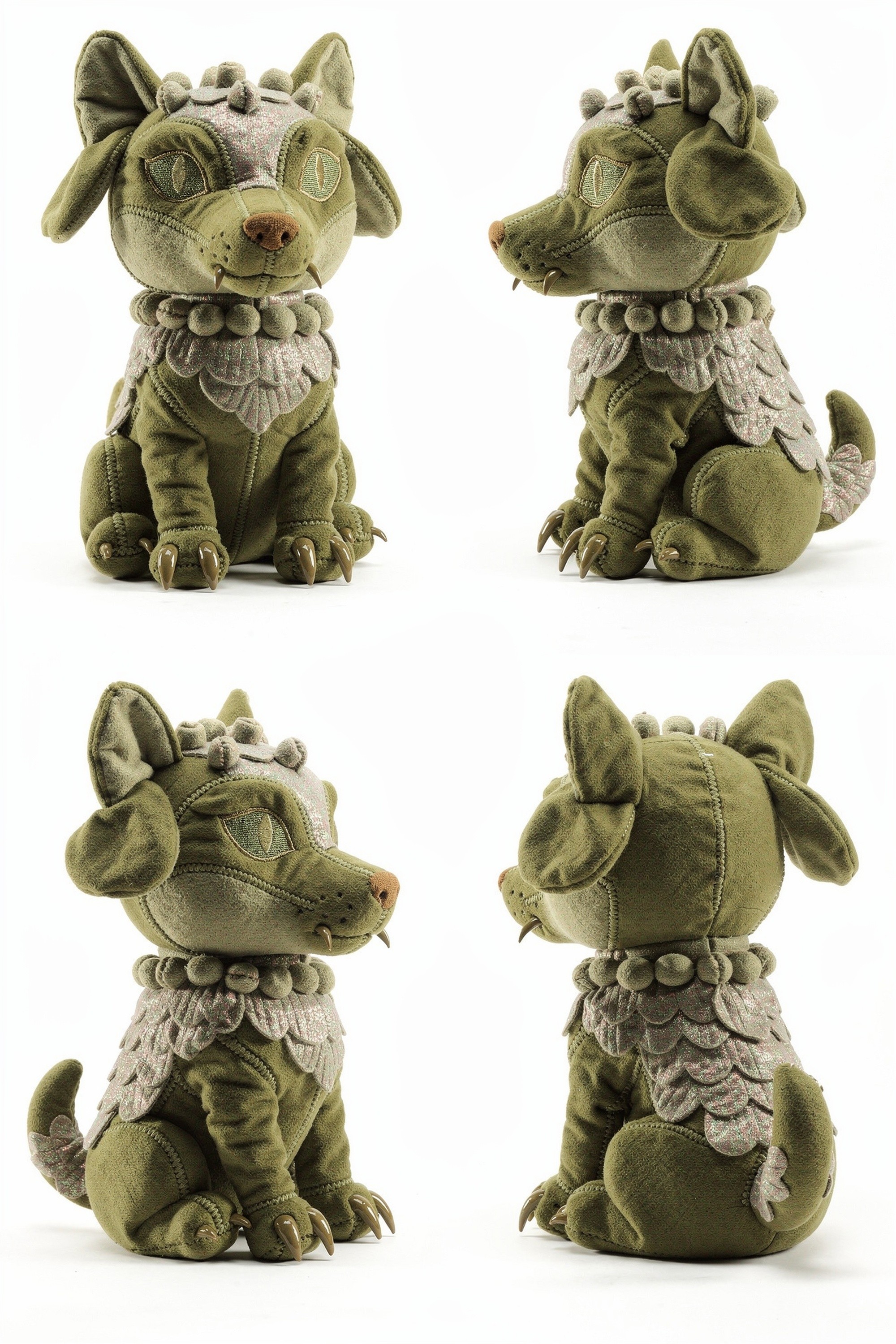 Tumored Fennec - Adorable plush monster illustration