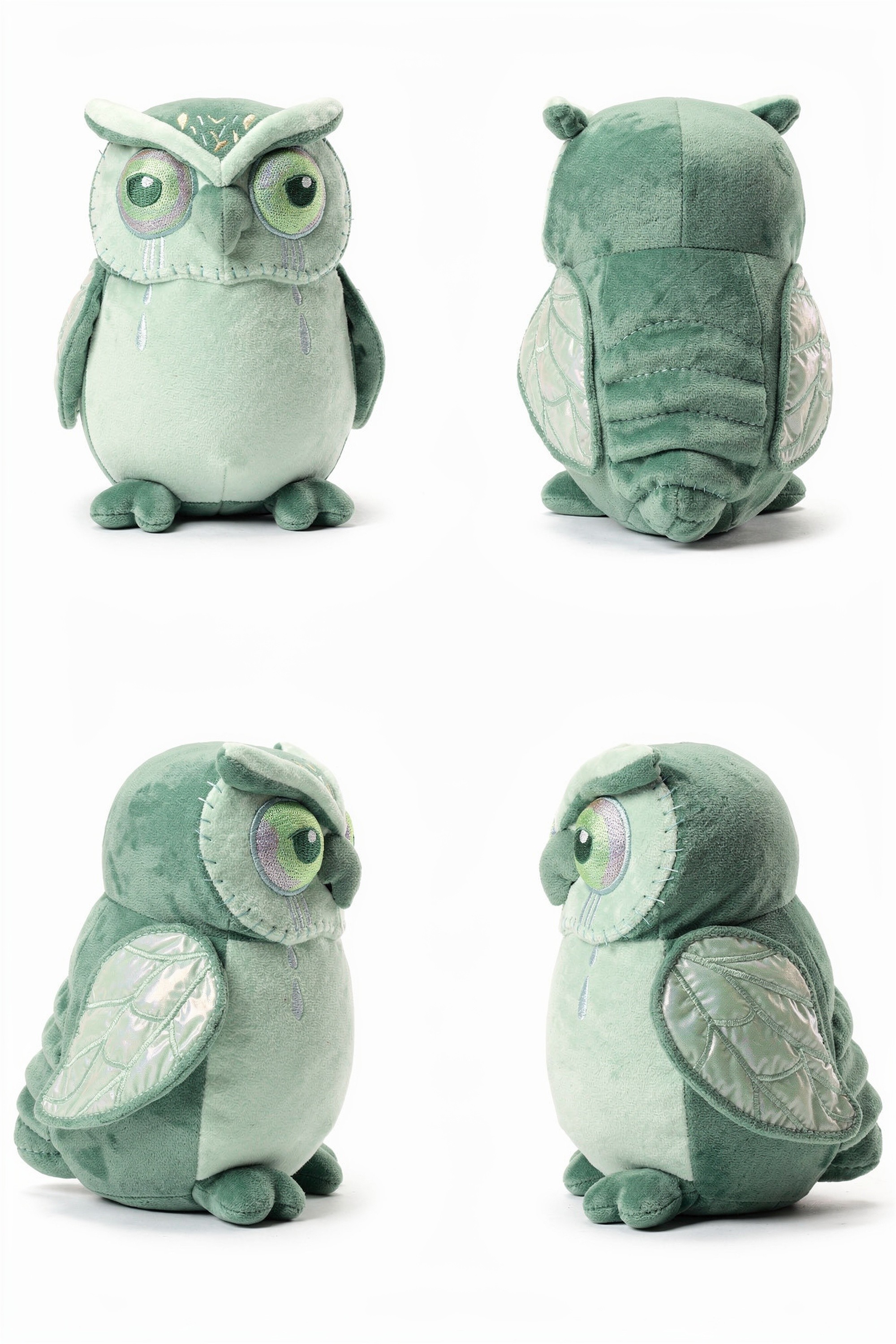 Veiled Mourner - Adorable plush monster illustration