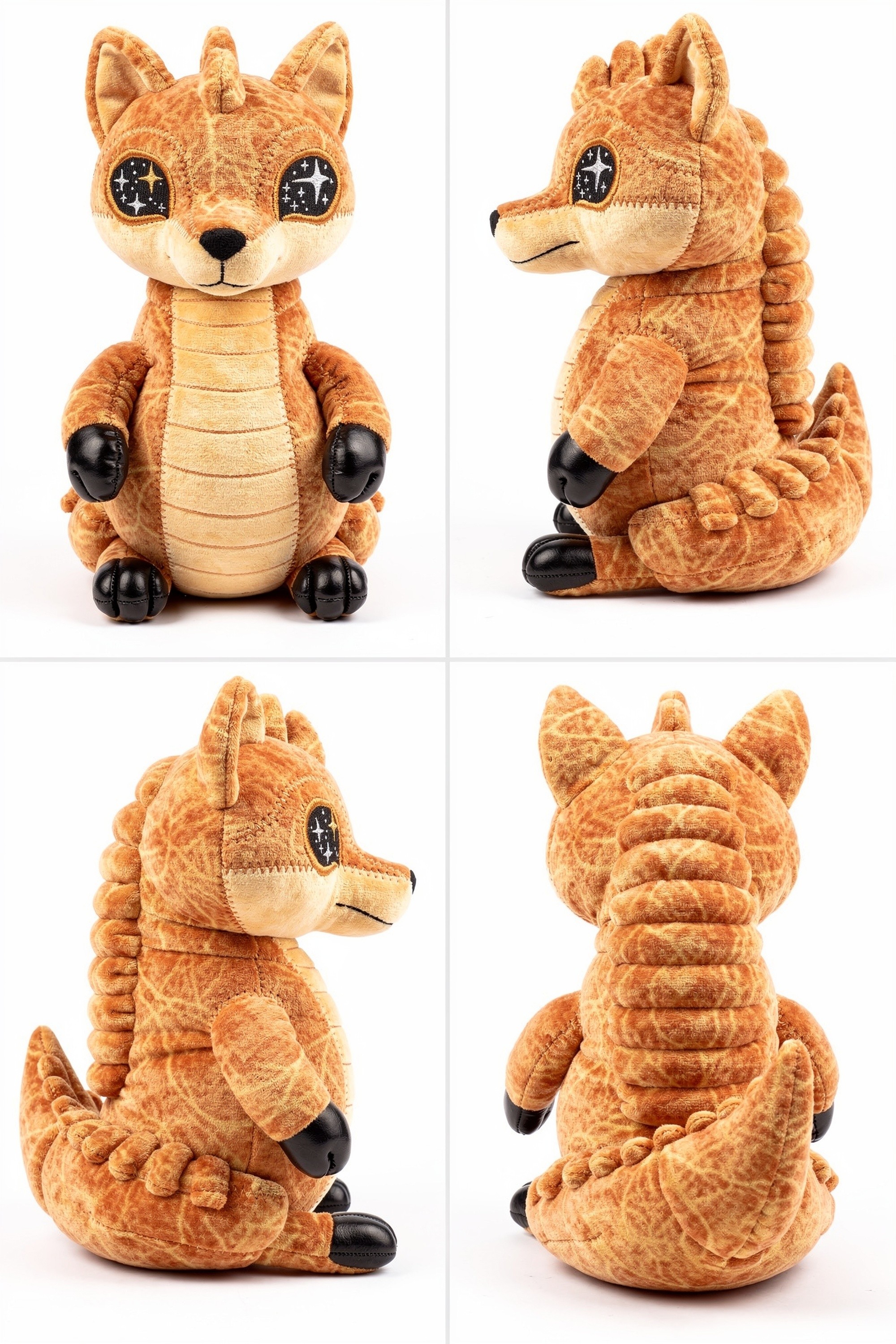 Veilox Coil - Adorable plush monster illustration