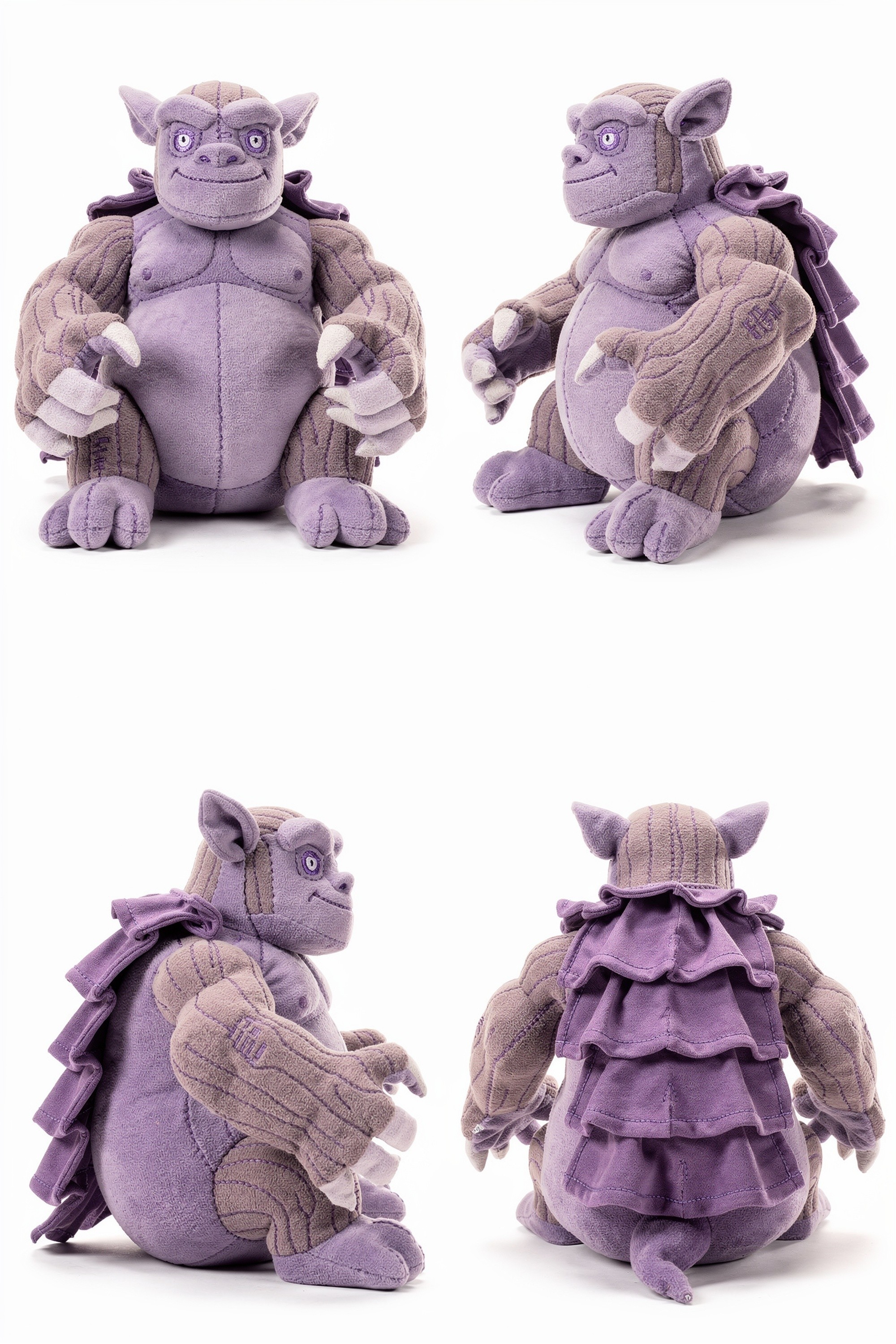Violet Thegrim - Adorable plush monster illustration