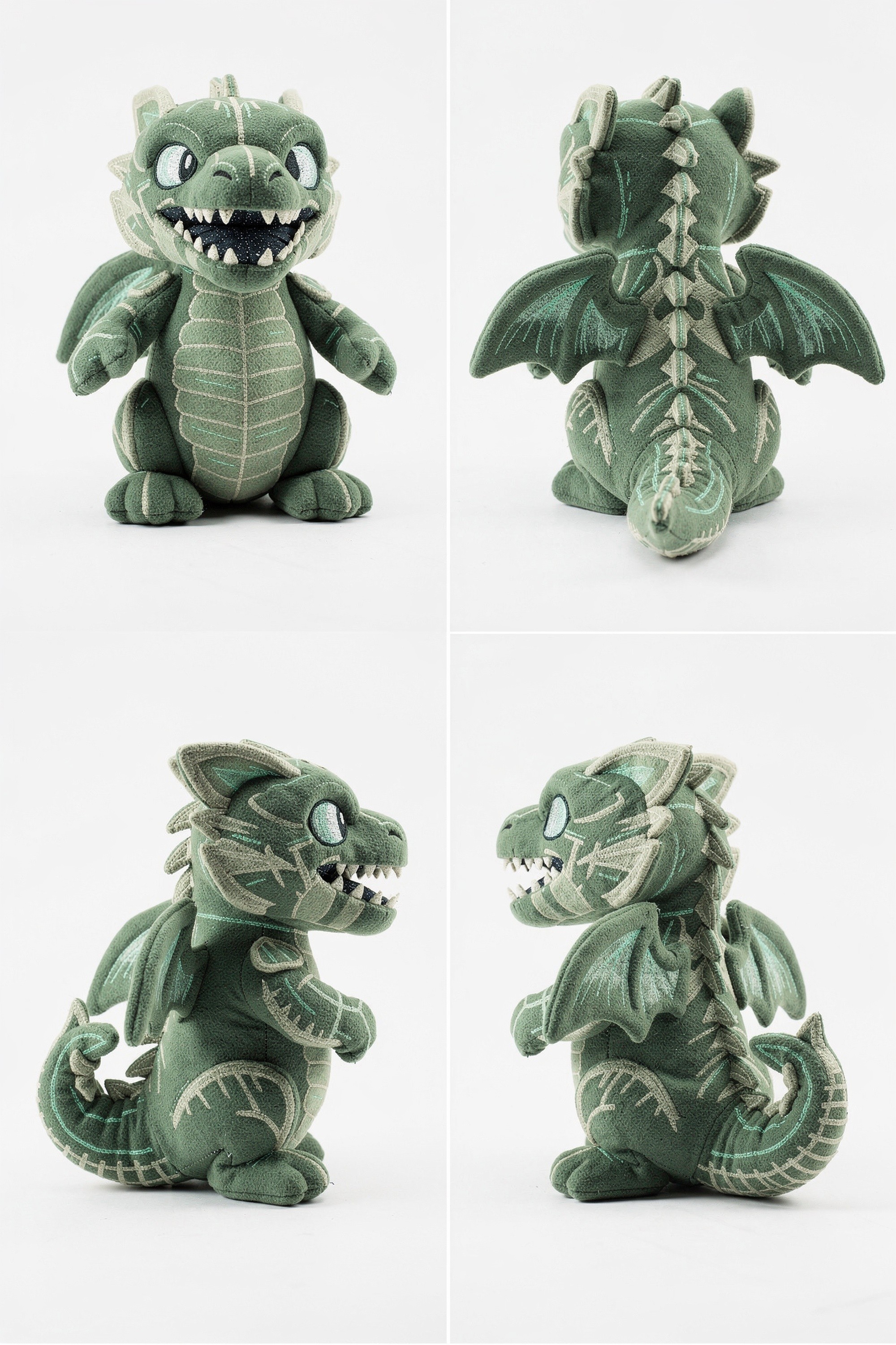 Vitreous Specter - Adorable plush monster illustration