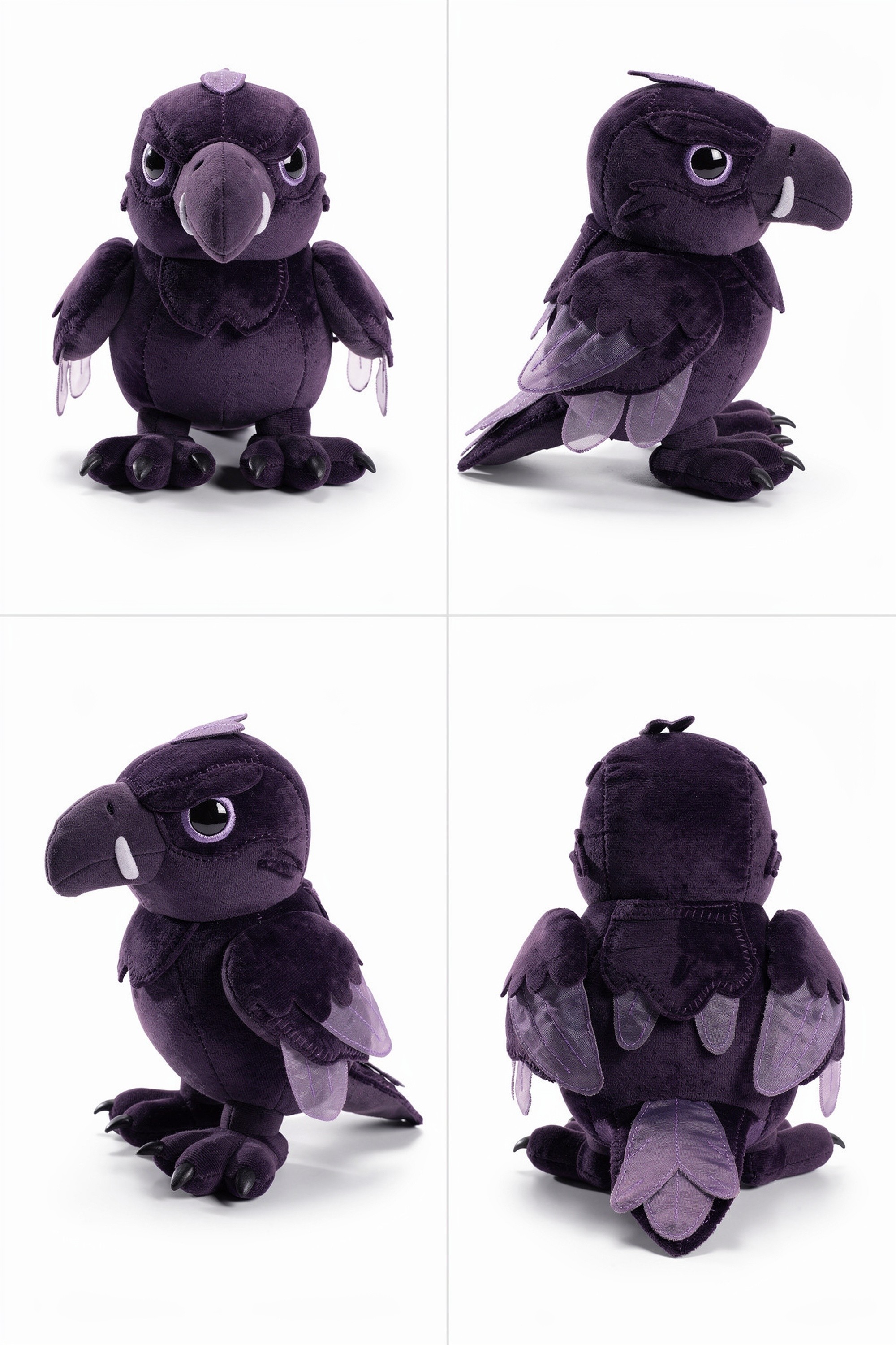 Void Talon 1 - Adorable plush monster illustration