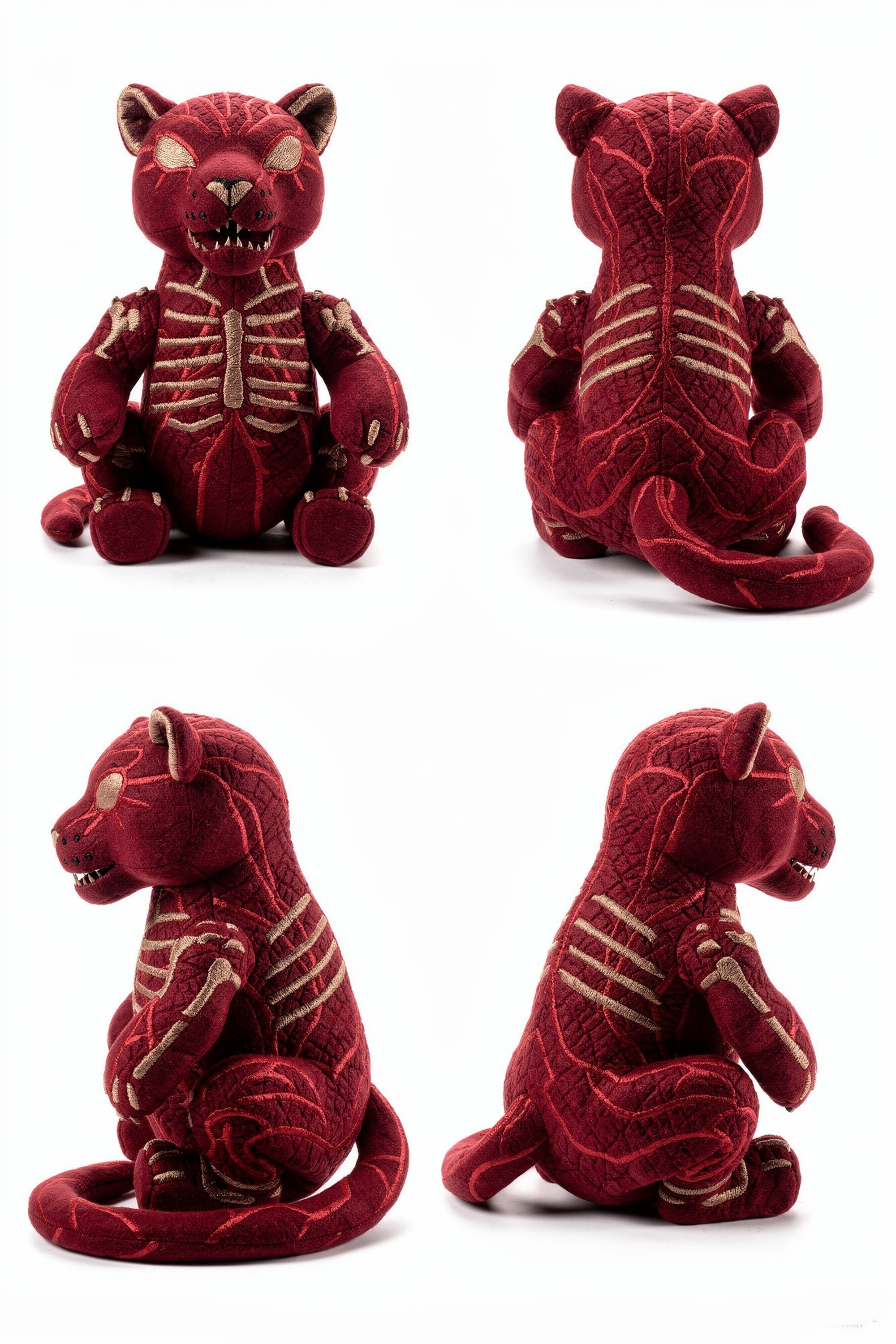 Withered Sphinx - Adorable plush monster illustration