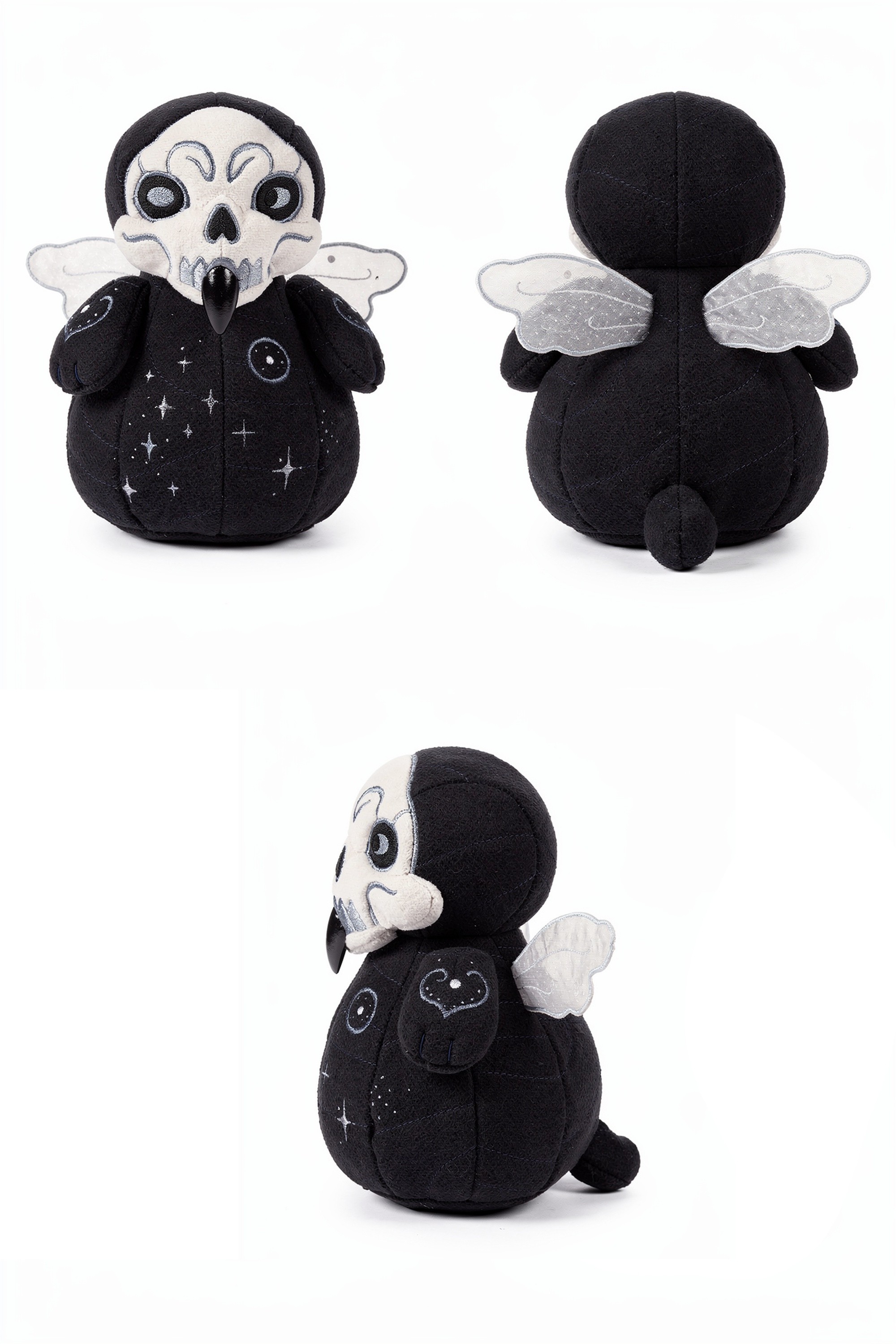 Wraith Glimmer - Adorable plush monster illustration